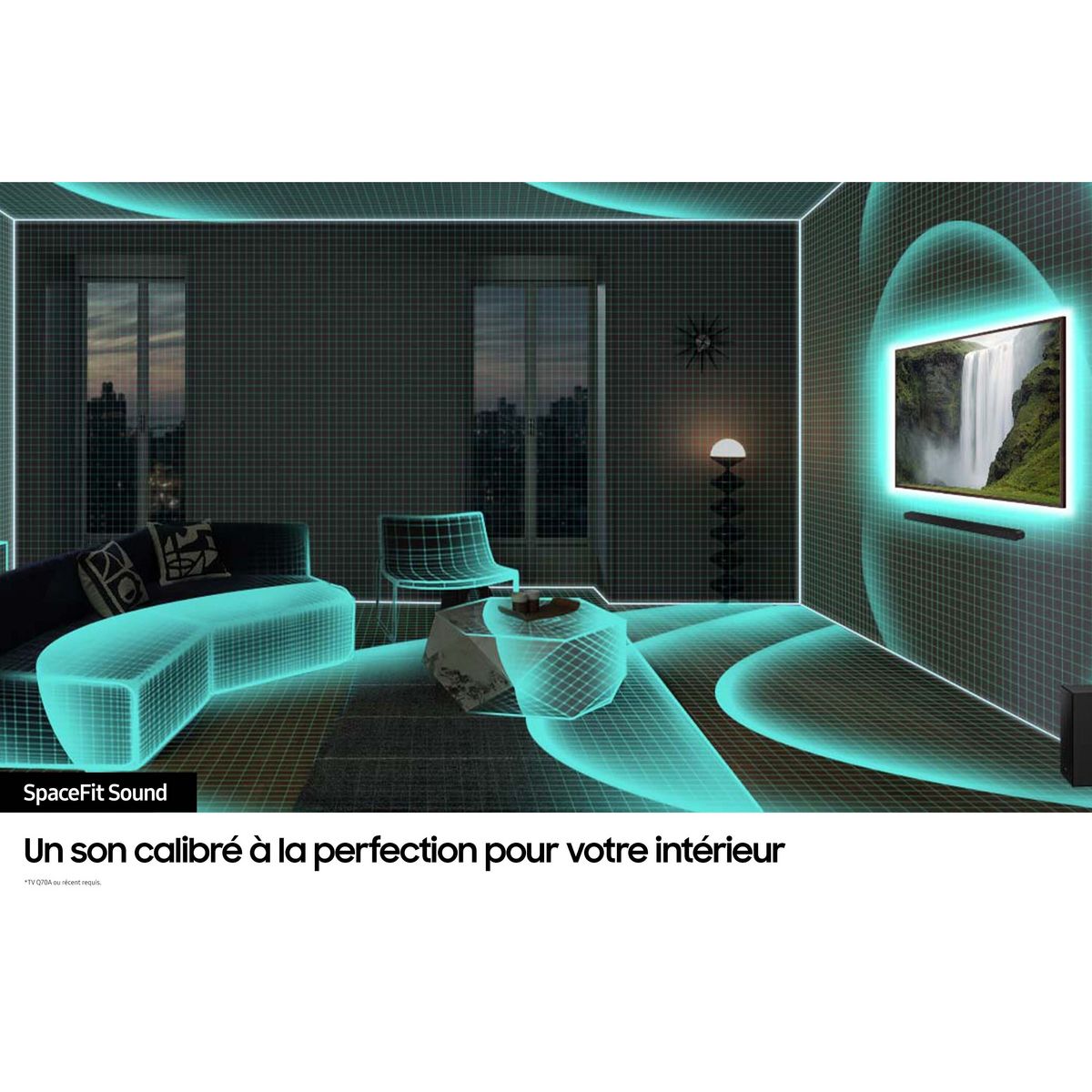 SAMSUNG Barre de son HW-S710D - Noir