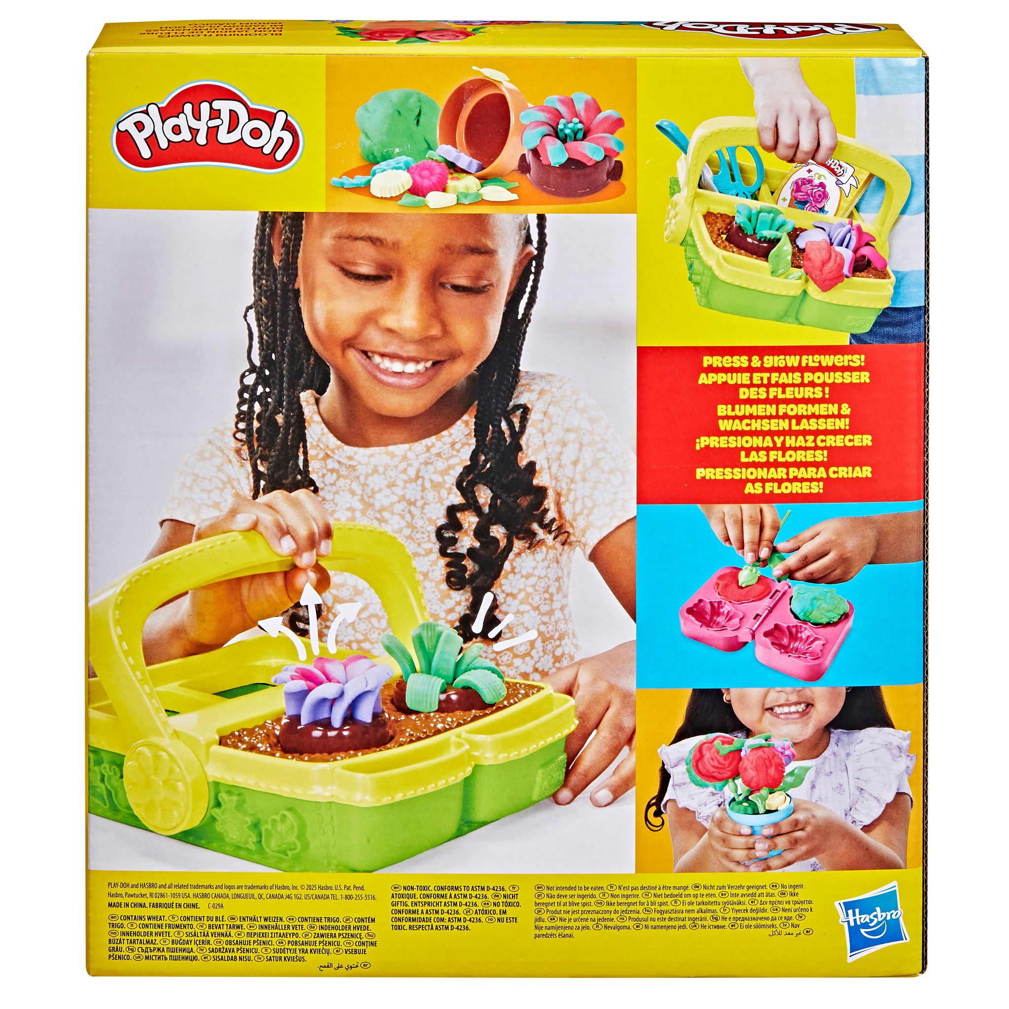 Voir la diapositive 2 : HASBRO Mon jardin de fleurs Pâte à modeler Play Doh
