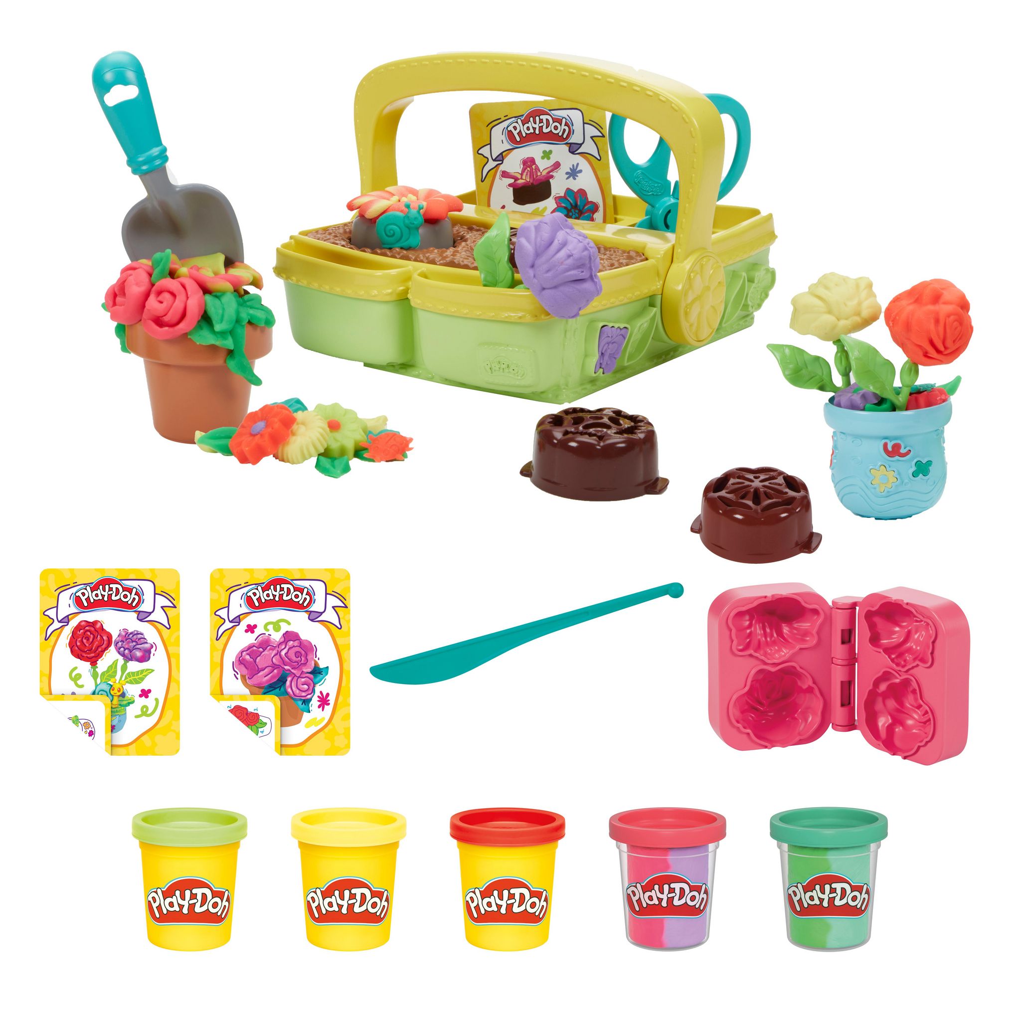 Voir la diapositive 5 : HASBRO Mon jardin de fleurs Pâte à modeler Play Doh