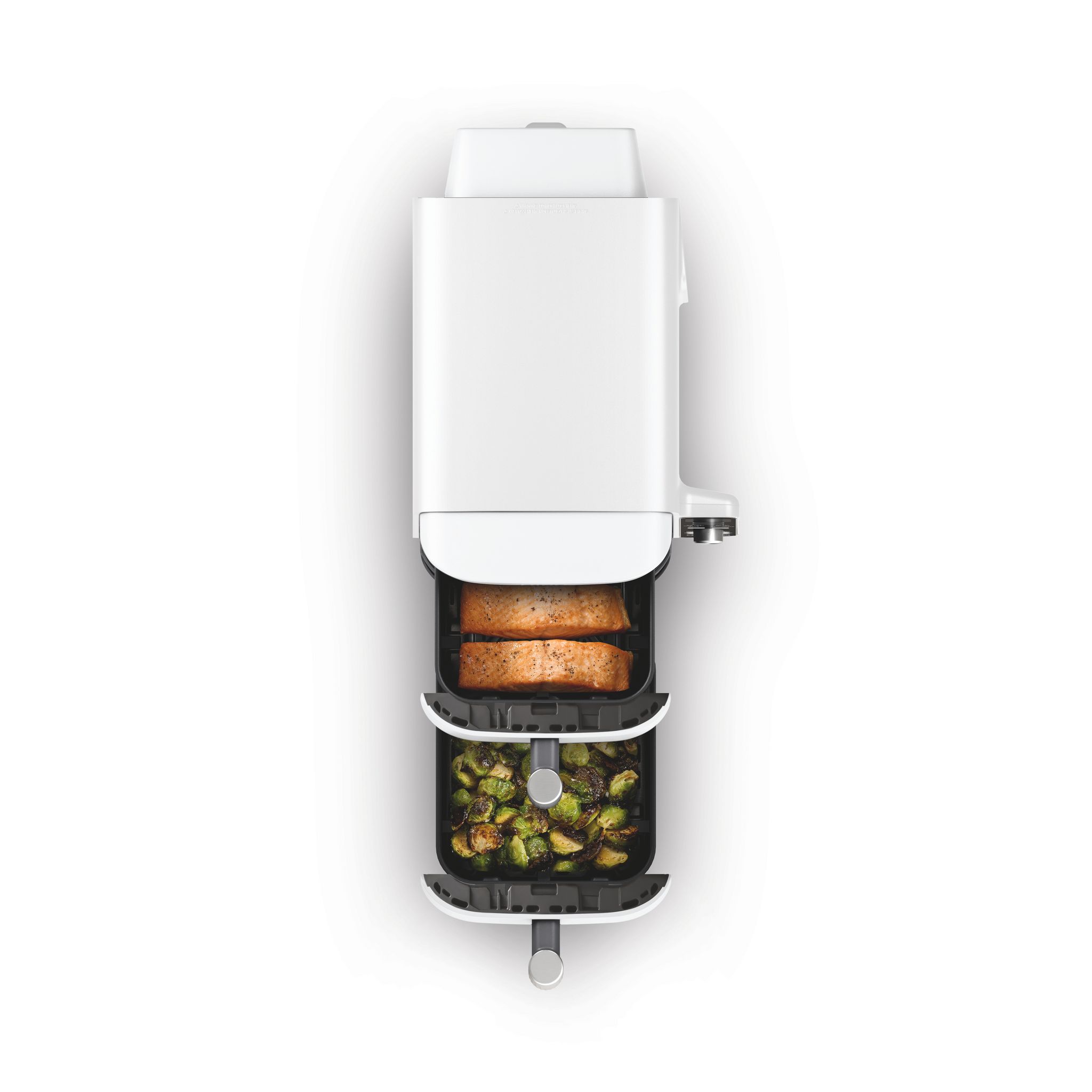 Voir la diapositive 4 : NINJA Friteuse électrique sans huile à air chaud SL400EUWH - Blanc