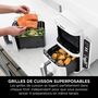 Voir la diapositive 9 : NINJA Friteuse électrique sans huile à air chaud SL400EUWH - Blanc