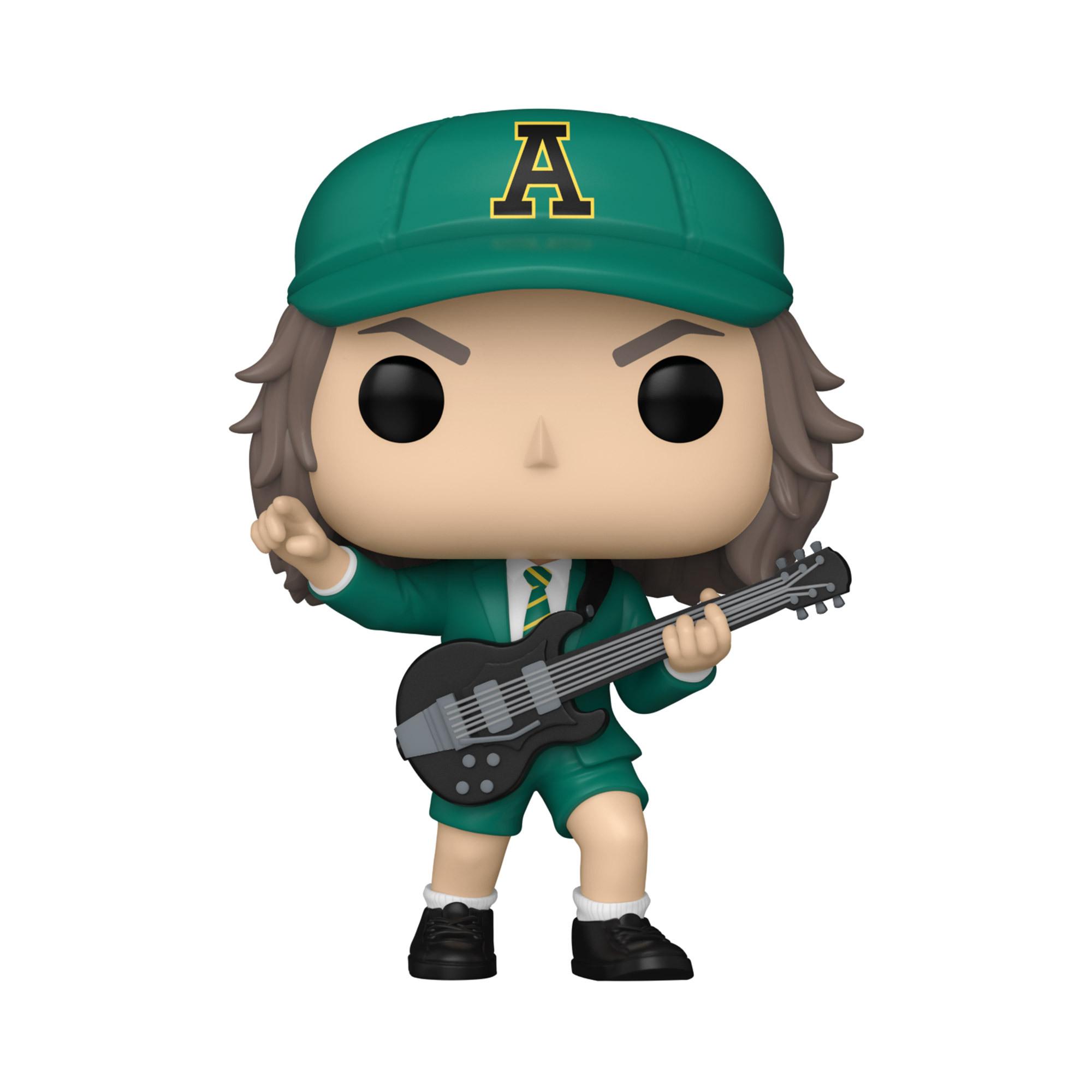 Voir la diapositive 2 : FUNKO Figurine Pop Angus Young Vert - ACDC