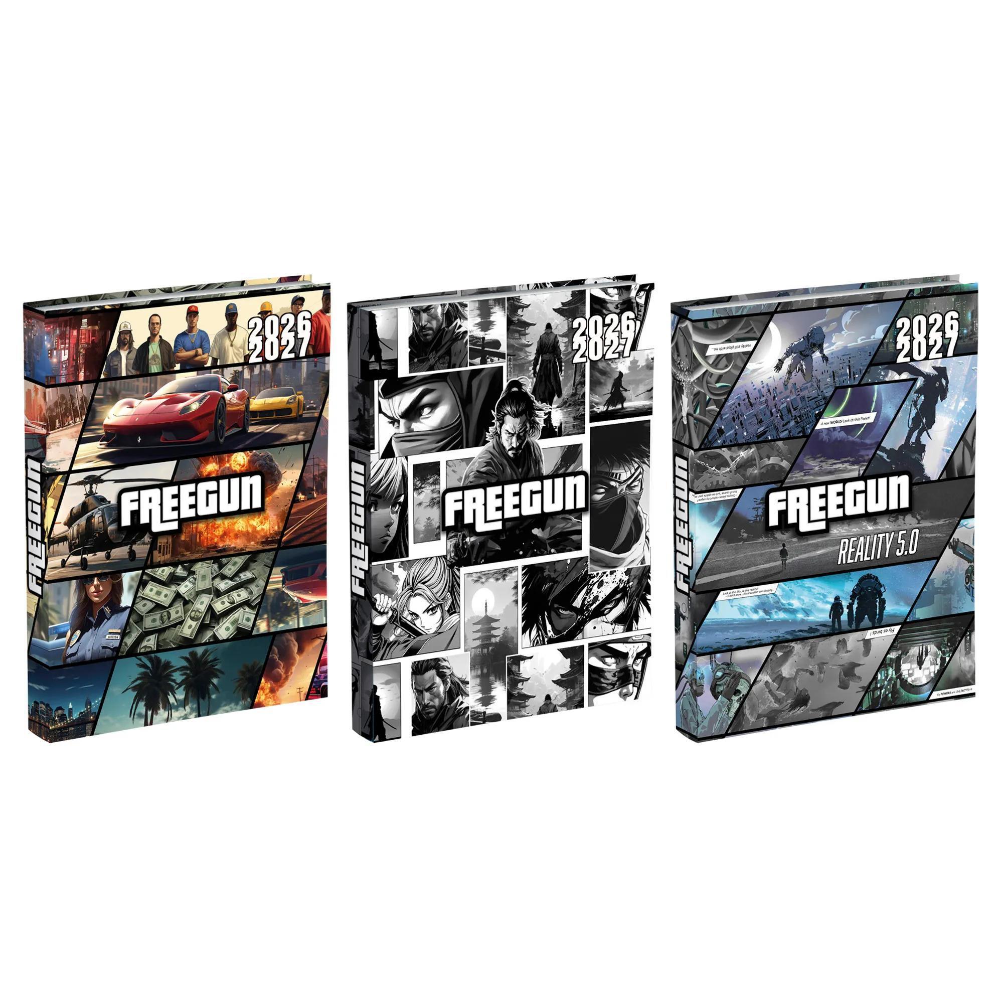 FREEGUN Agenda scolaire 1 jour/page