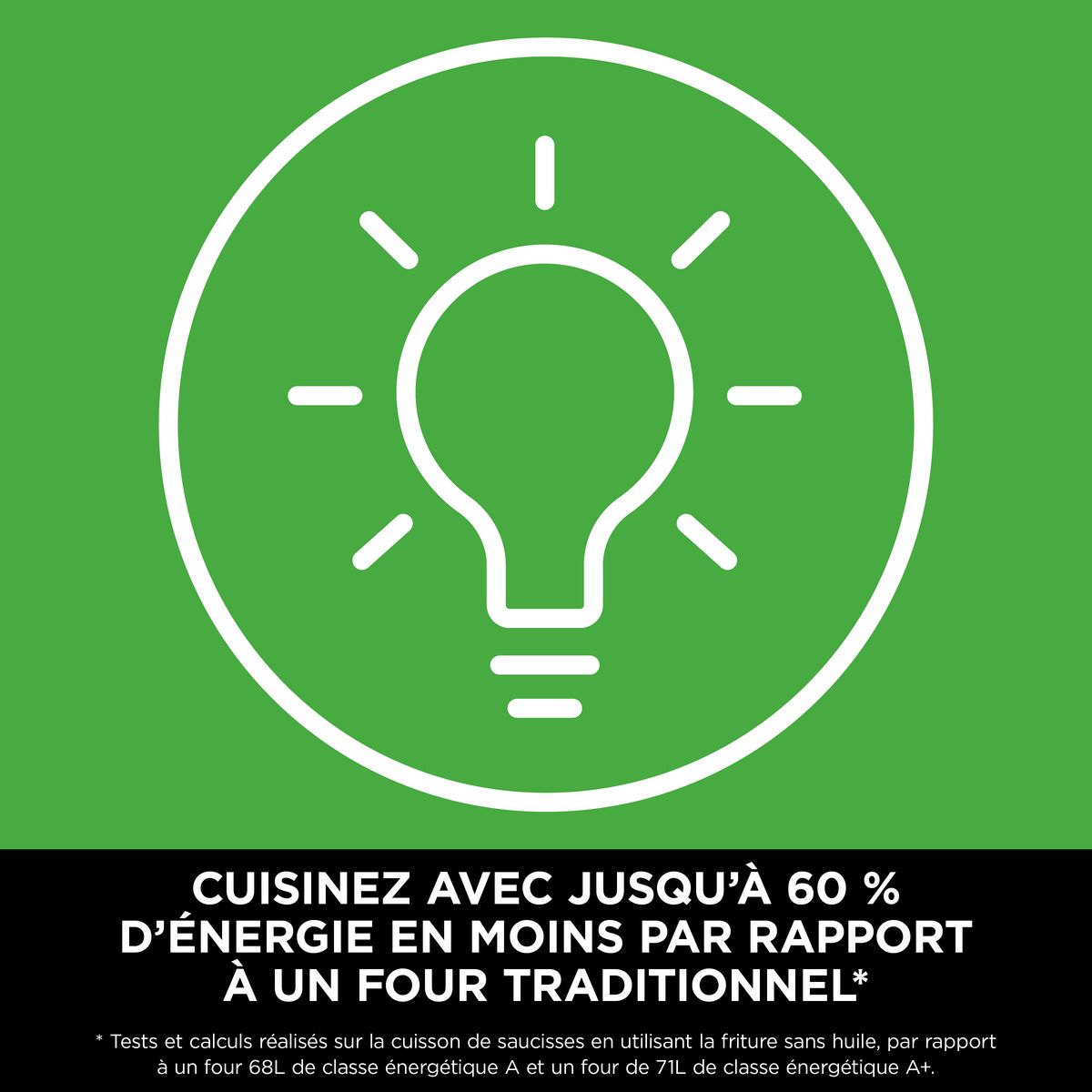 NINJA Friteuse électrique sans huile à air chaud AF180EUWH - Blanc