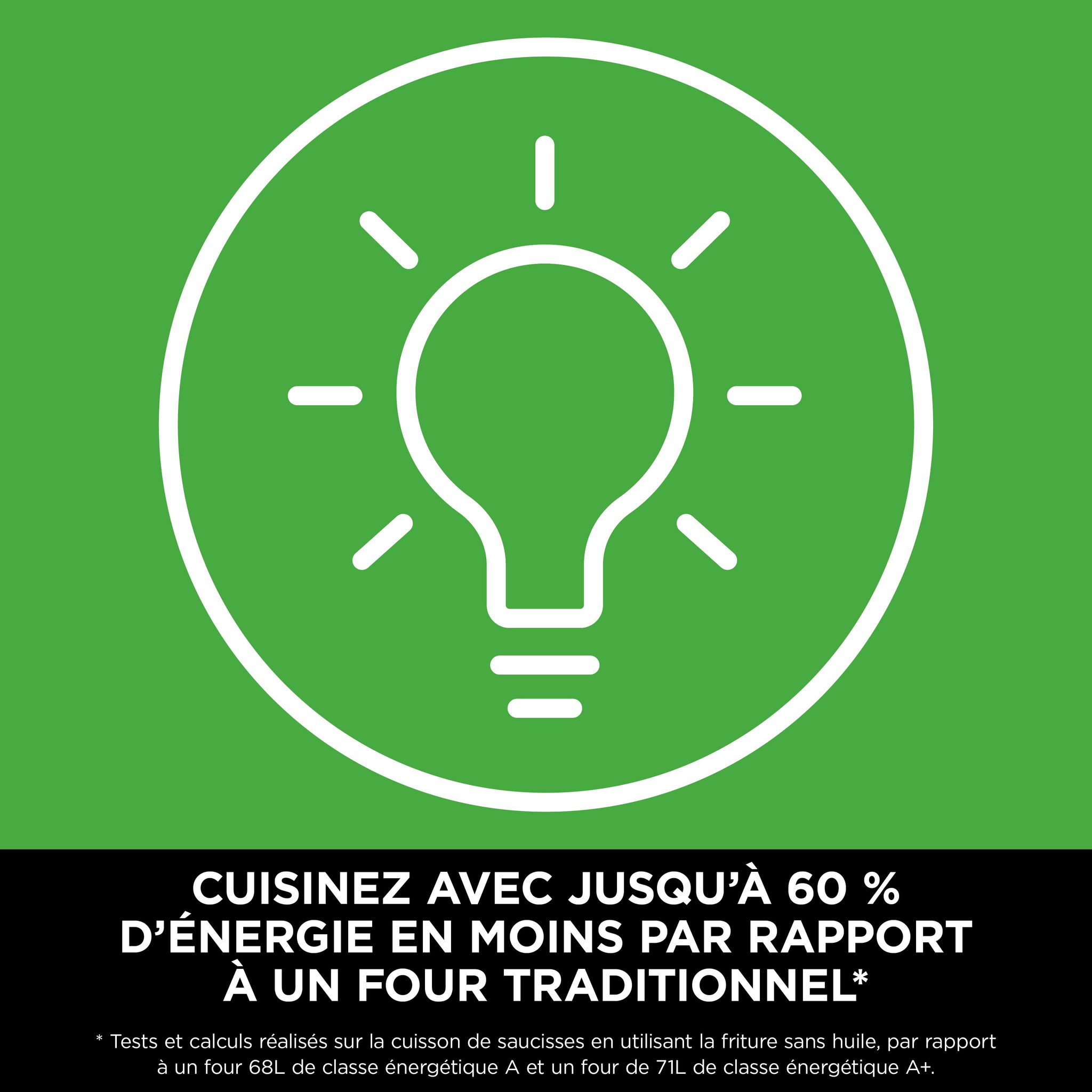 Voir la diapositive 12 : NINJA Friteuse électrique sans huile à air chaud AF180EUWH - Blanc