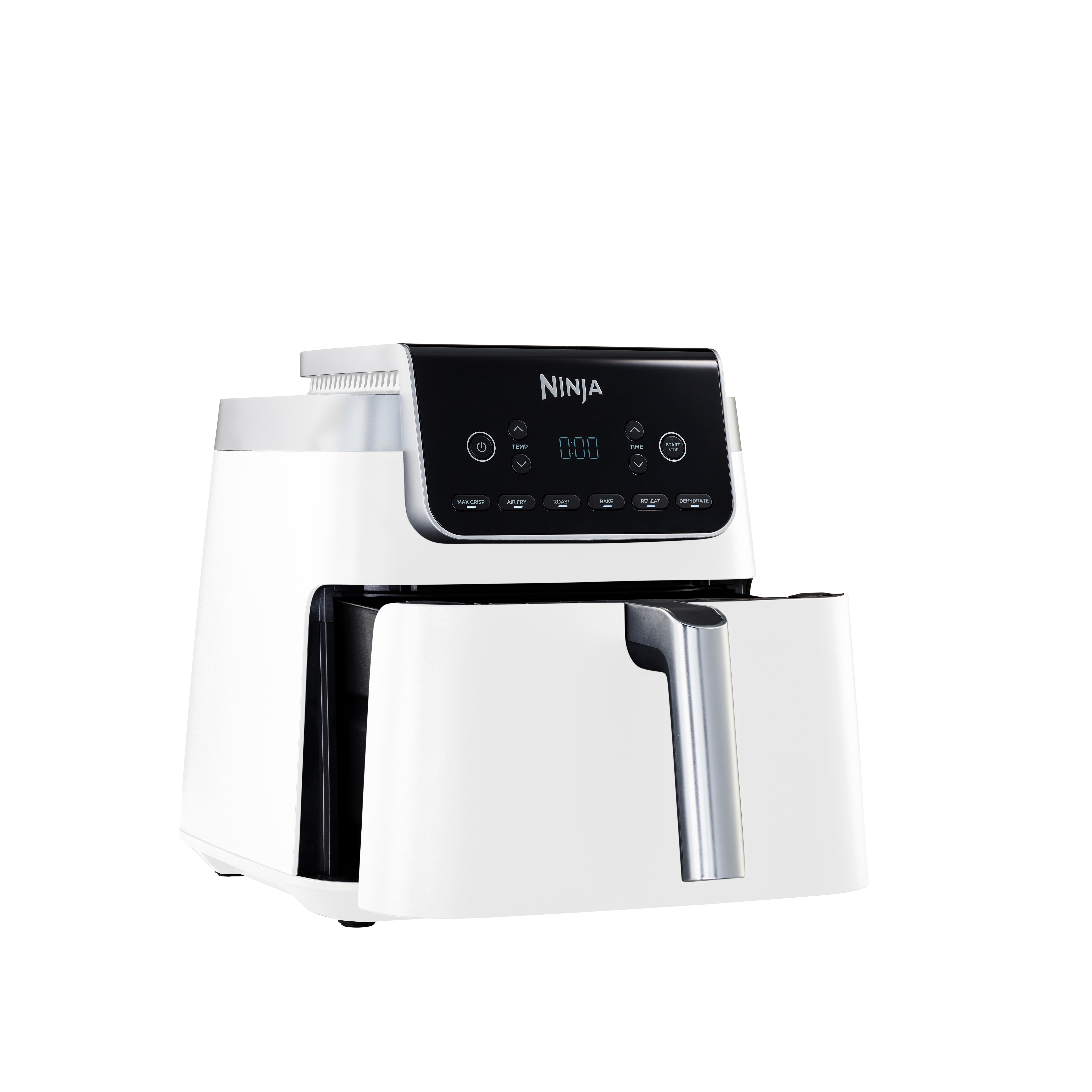 Voir la diapositive 3 : NINJA Friteuse électrique sans huile à air chaud AF180EUWH - Blanc