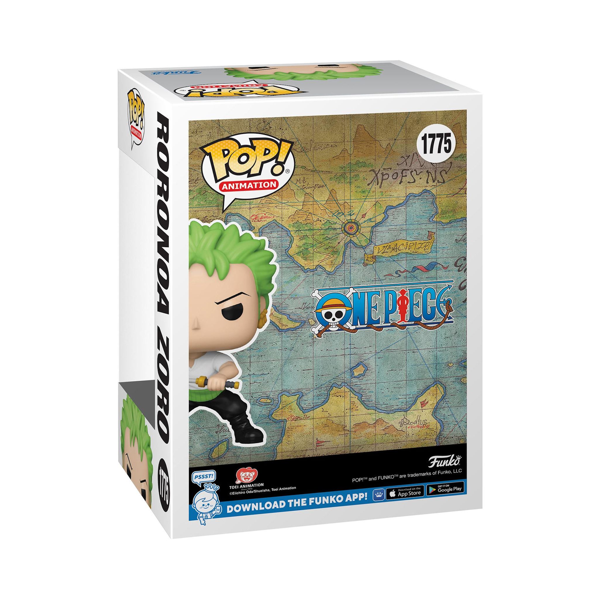 Voir la diapositive 3 : FUNKO Figurine Pop One Piece Roronoa Zoro