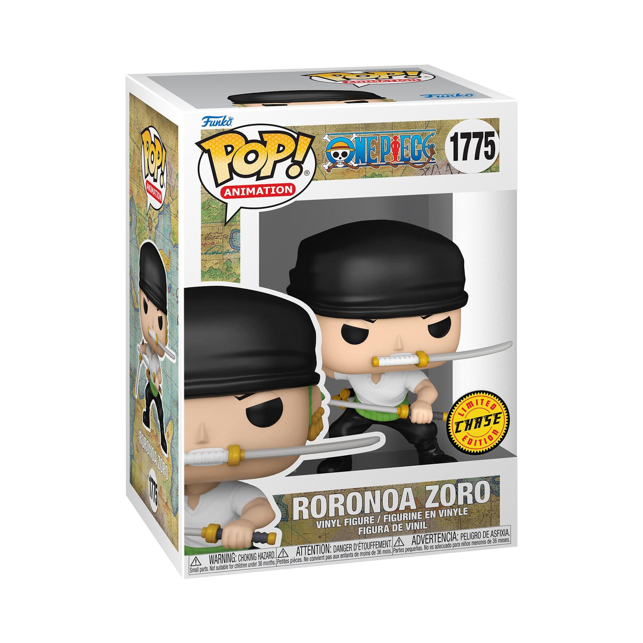 Voir la diapositive 4 : FUNKO Figurine Pop One Piece Roronoa Zoro