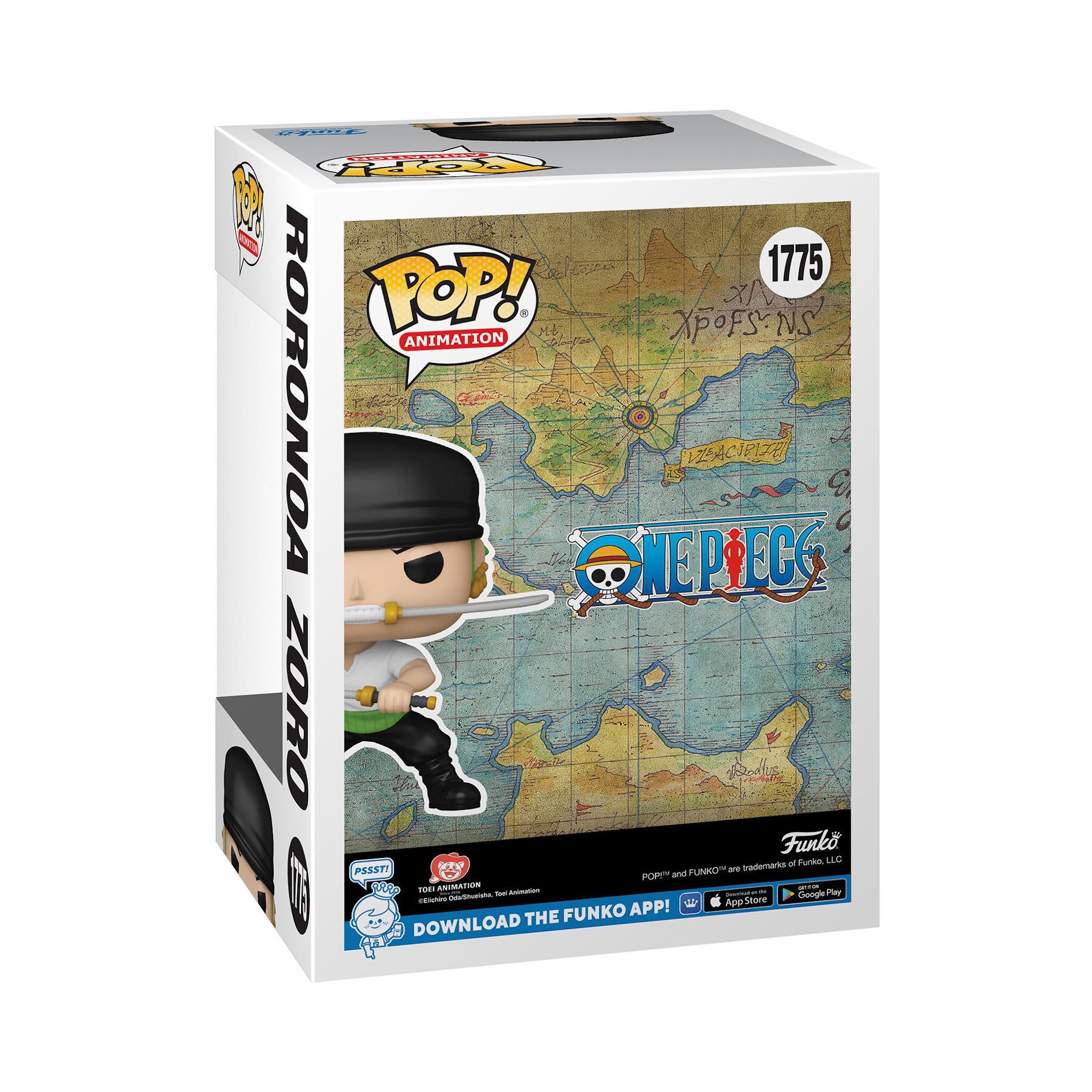 Voir la diapositive 6 : FUNKO Figurine Pop One Piece Roronoa Zoro