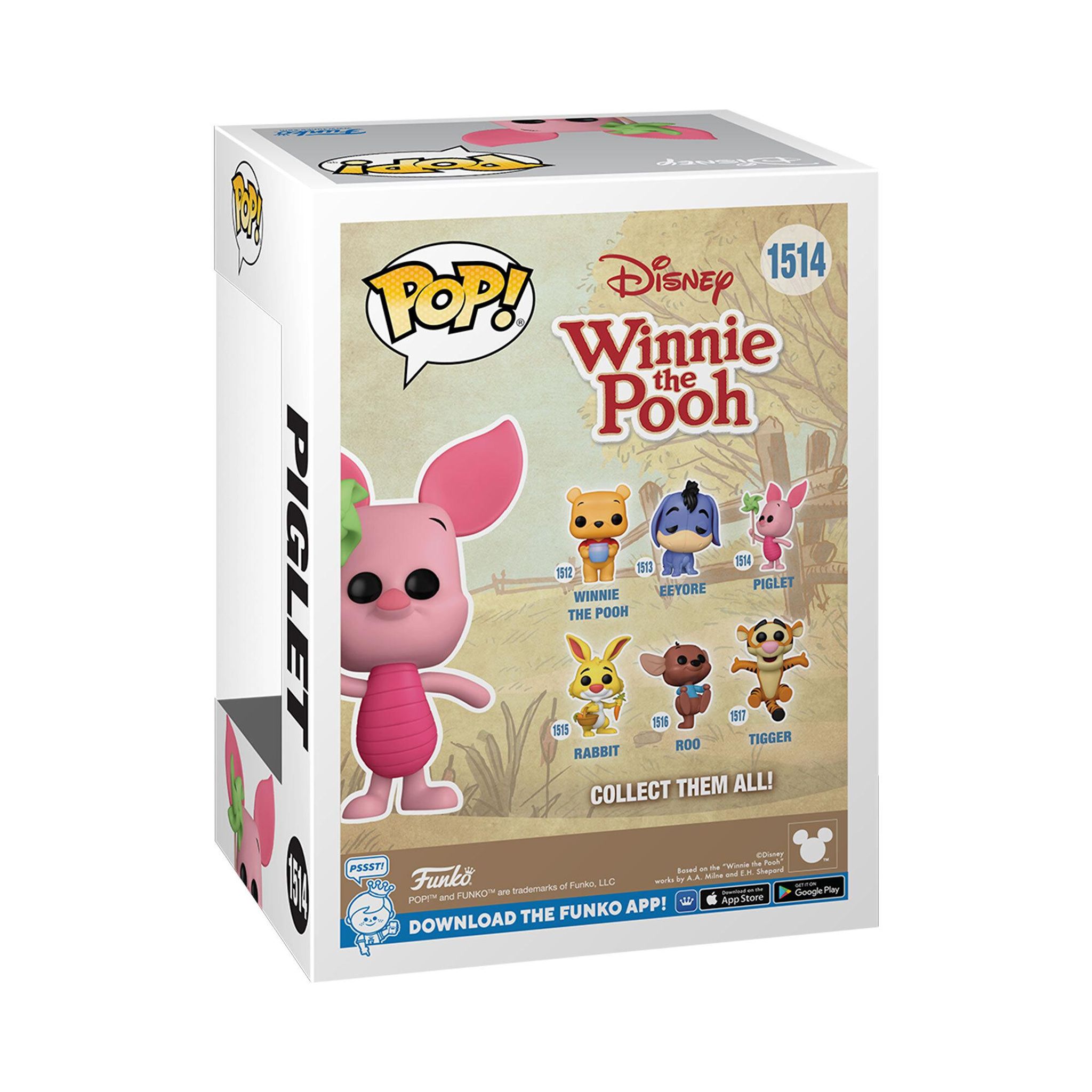 Voir la diapositive 3 : FUNKO Figurine Pop Winnie The Pooh S3 Piglet Disney
