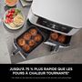 Voir la diapositive 12 : NINJA Friteuse sans huile à air chaud AF400EUWH - Blanc