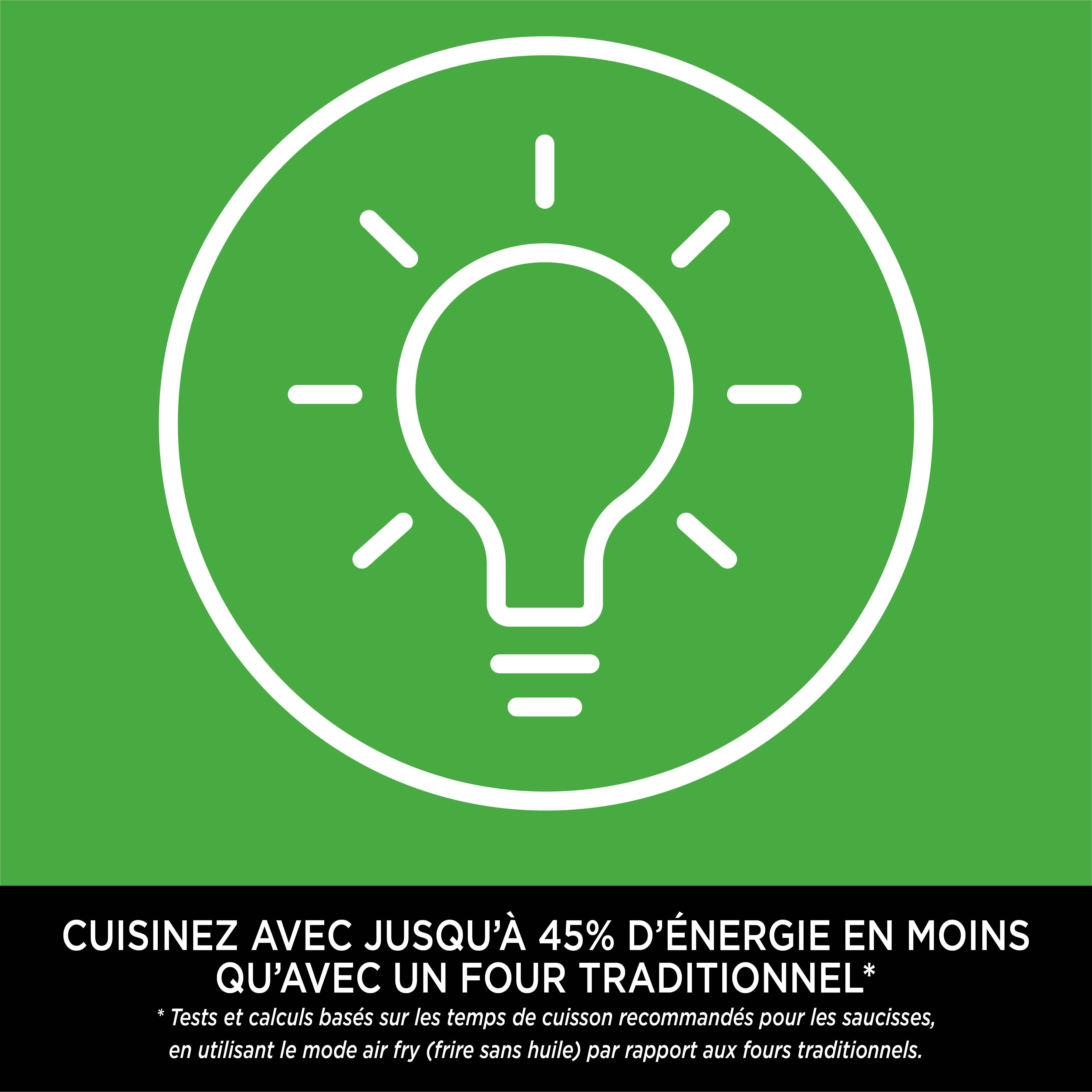 Voir la diapositive 13 : NINJA Friteuse sans huile à air chaud AF400EUWH - Blanc