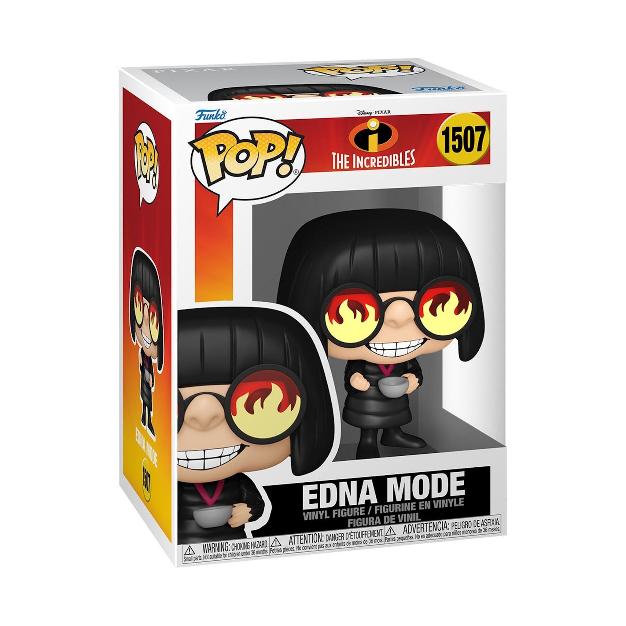 FUNKO Figurine Pop Les indestructibles Edna mode Disney