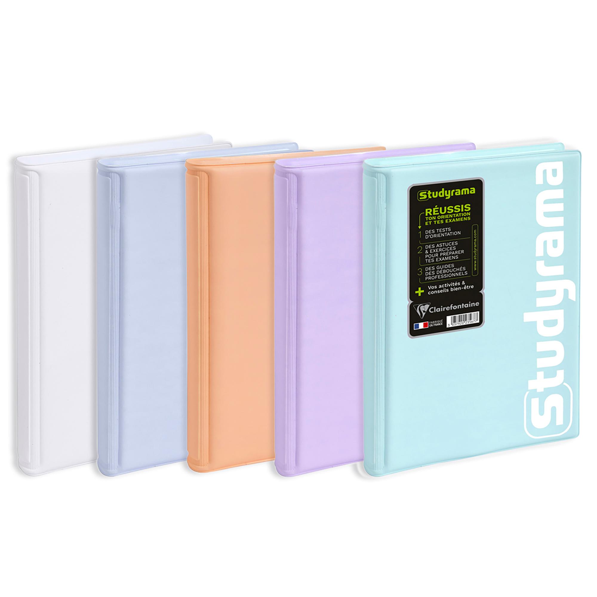 PAPETERIE SILL Agenda scolaire Pastel Studyrama - 1 jour/page - Dimensions : 15x21cm