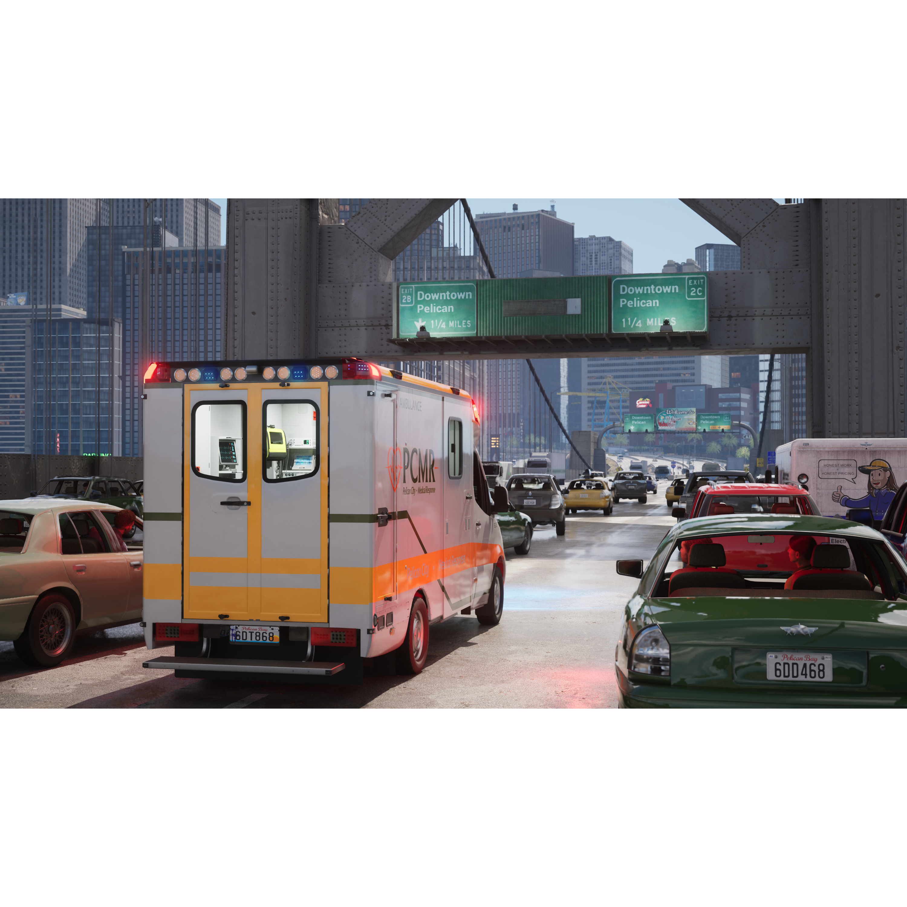 Voir la diapositive 2 : Ambulance Life : A Paramedic Simulator PS5