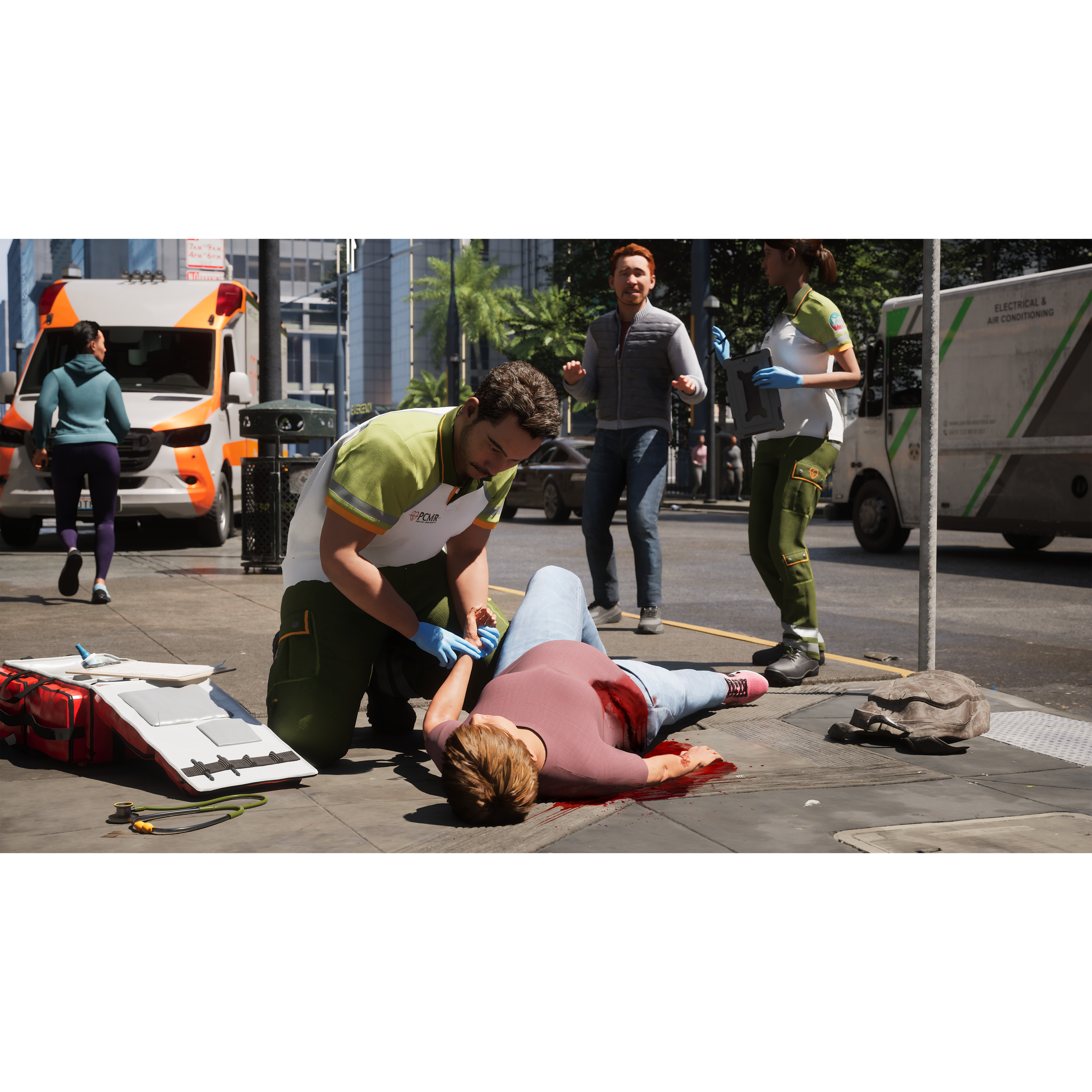 Voir la diapositive 5 : Ambulance Life : A Paramedic Simulator PS5