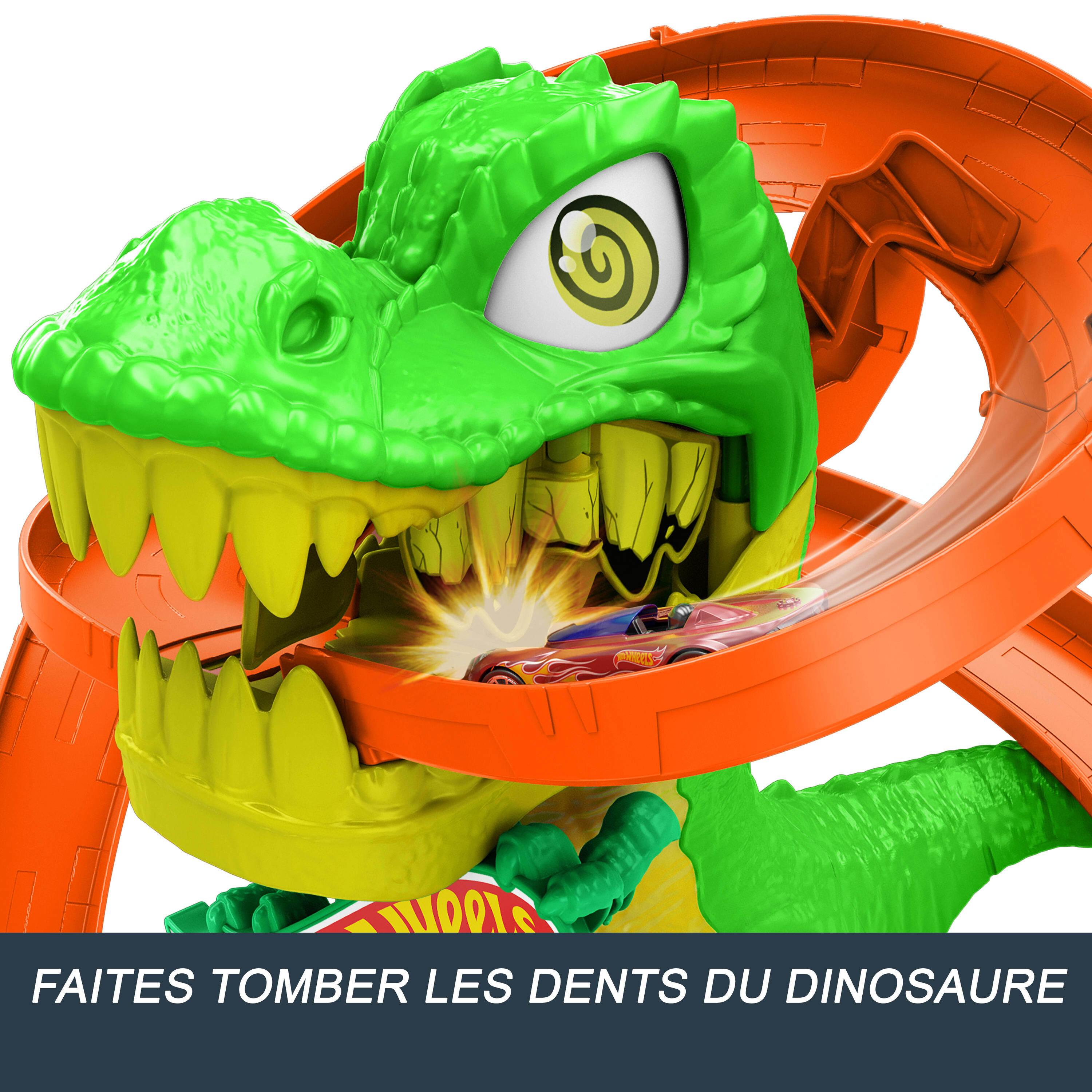 Voir la diapositive 5 : MATTEL Circuit T-Rex bataille de feu - Hot Wheels