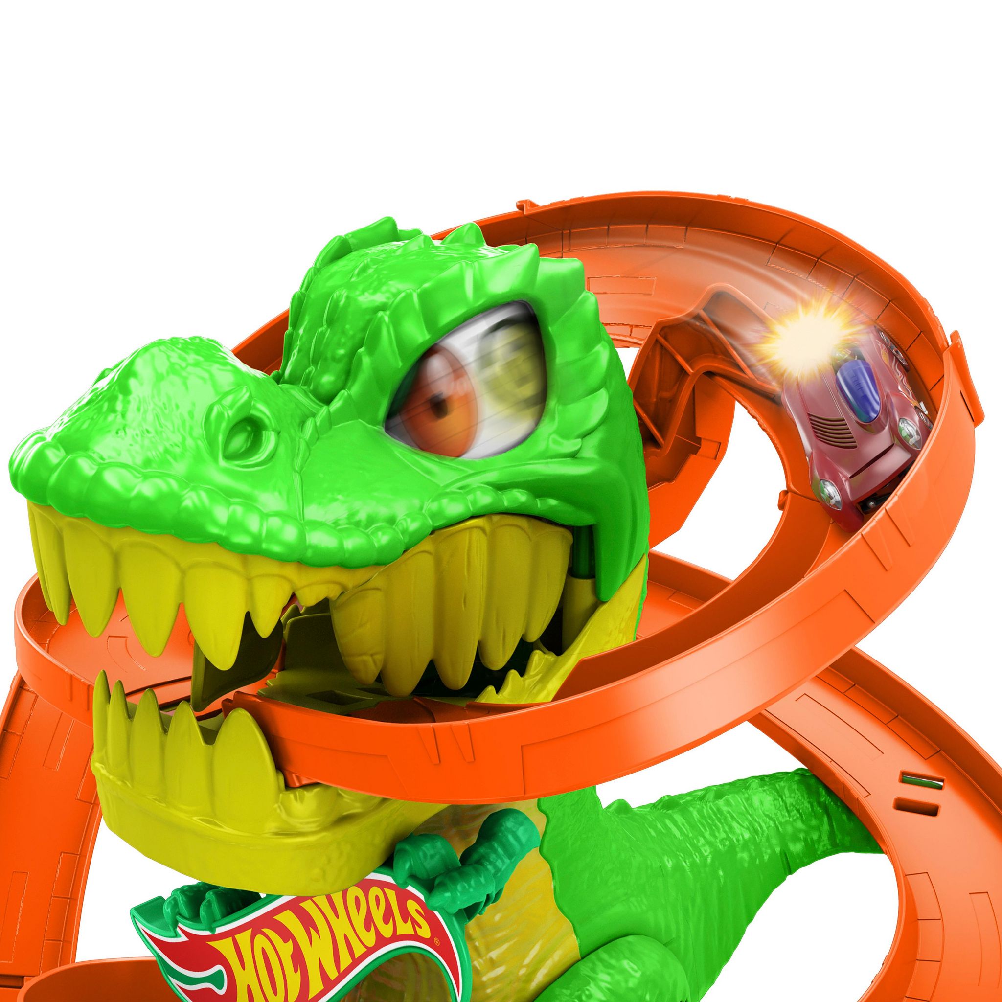 Voir la diapositive 5 : MATTEL Circuit T-Rex bataille de feu - Hot Wheels