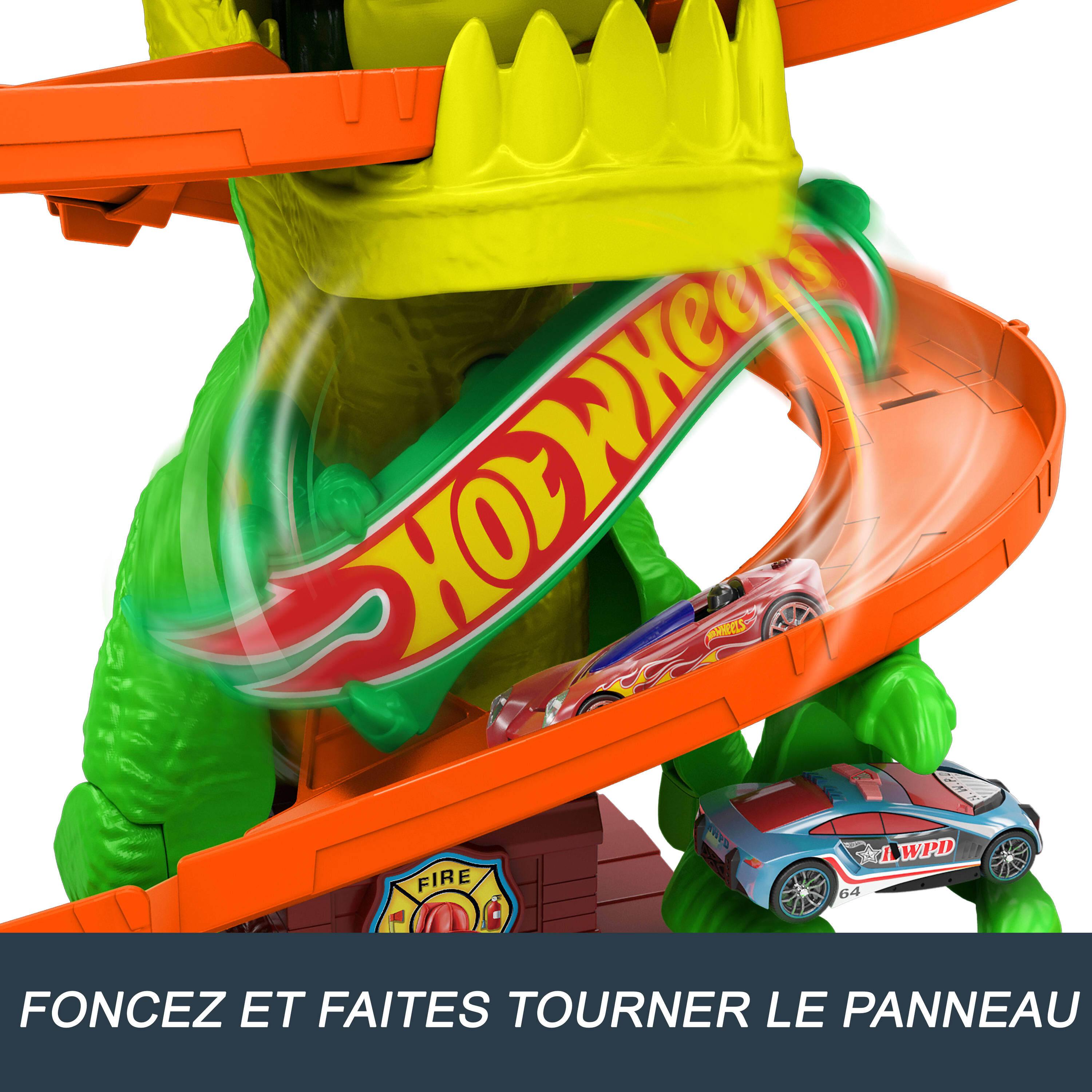 Voir la diapositive 6 : MATTEL Circuit T-Rex bataille de feu - Hot Wheels