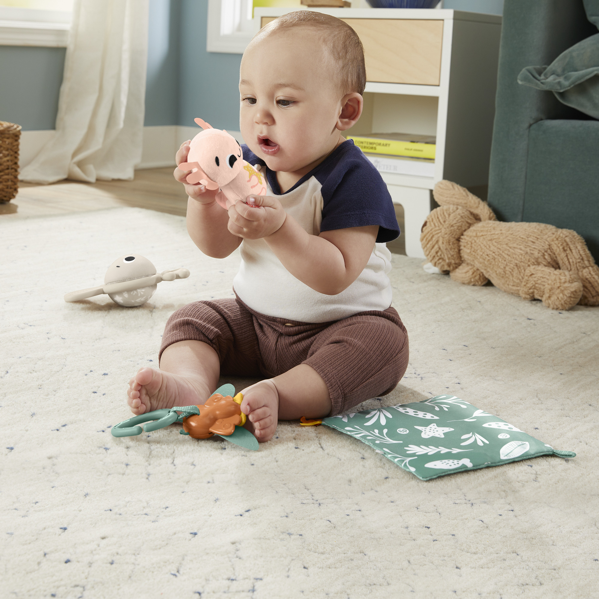 Voir la diapositive 21 : MATTEL Mon coffret d'éveil animal - Le Monde Des Sens Fisher Price