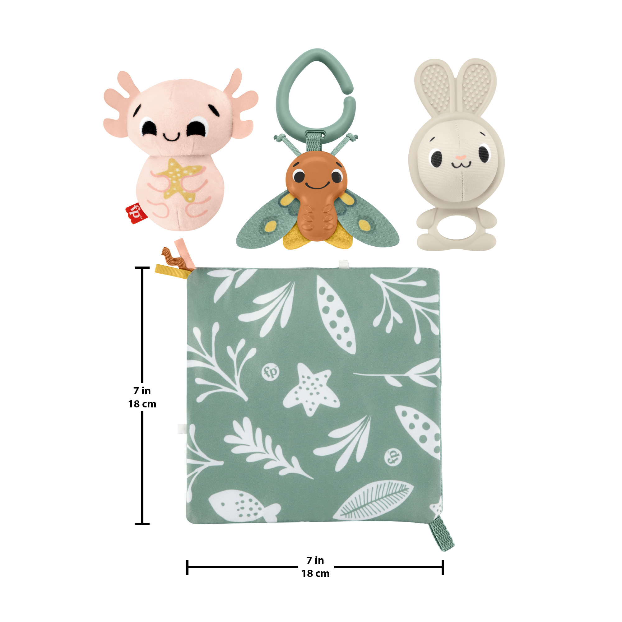 Voir la diapositive 24 : MATTEL Mon coffret d'éveil animal - Le Monde Des Sens Fisher Price
