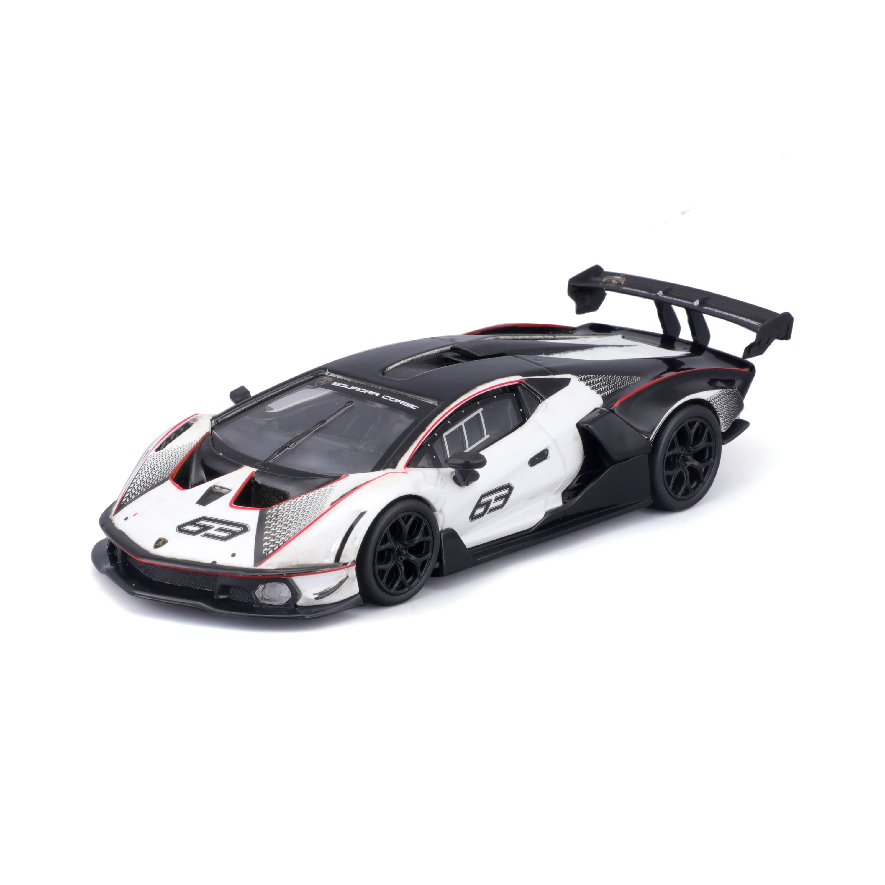Voir la diapositive 14 : BBURAGO Voiture Lamborghini Essenza SCV 12 - Vert noir