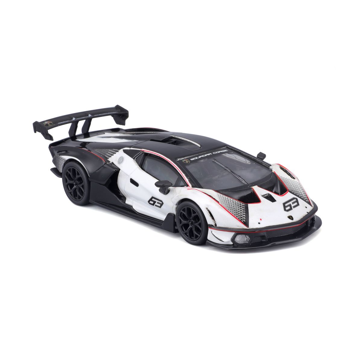 BBURAGO Voiture Lamborghini Essenza SCV 12 - Vert noir