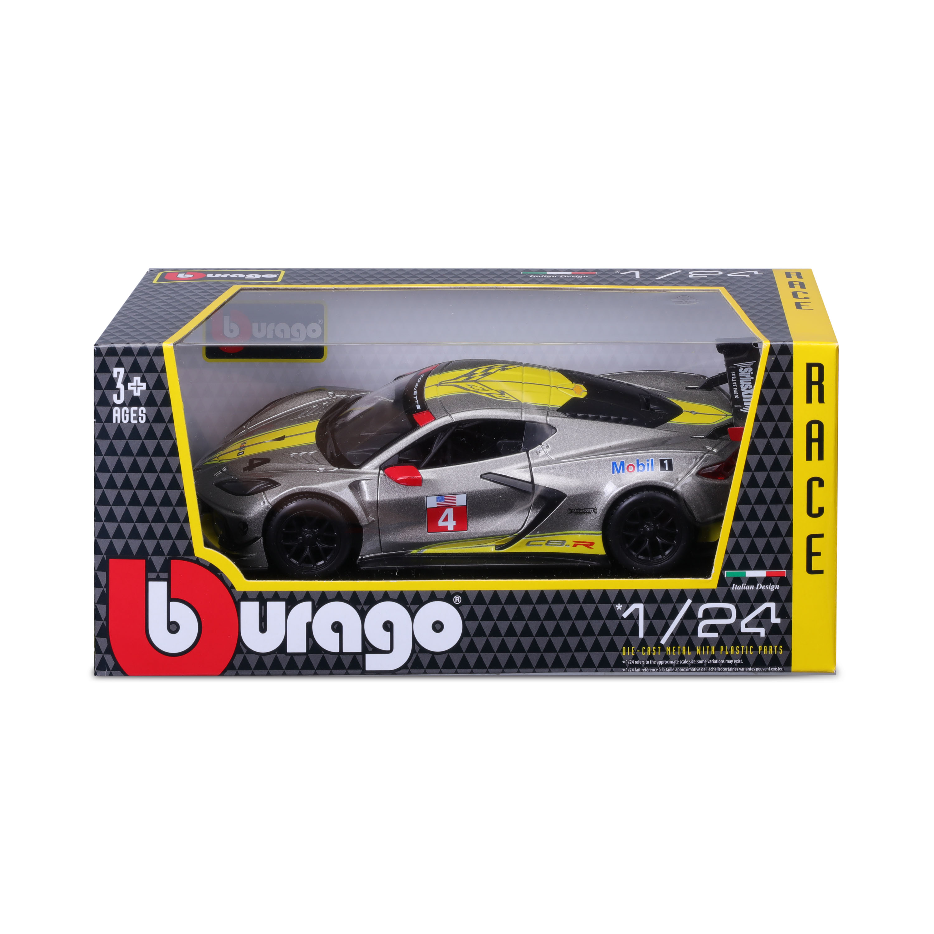 Voir la diapositive 3 : BBURAGO Voiture Lamborghini Essenza SCV 12 - Vert noir