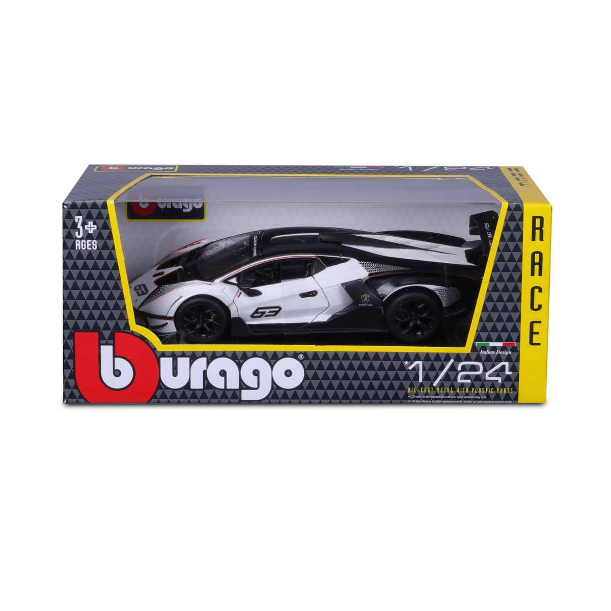 BBURAGO Voiture Lamborghini Essenza SCV 12 - Vert noir