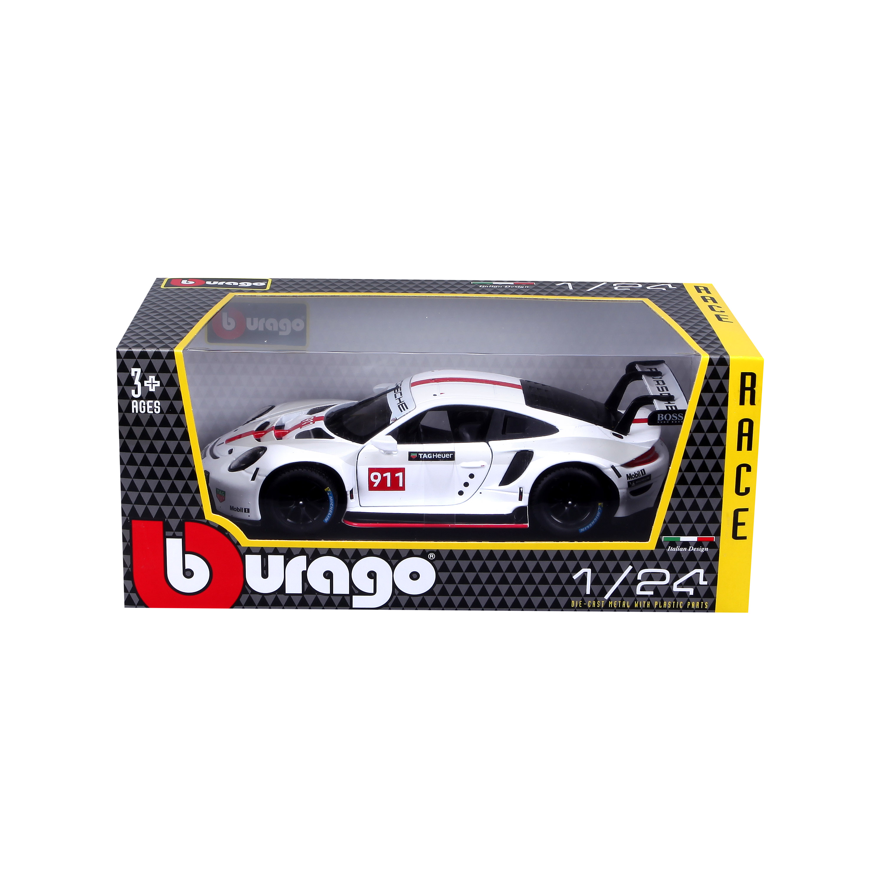 Voir la diapositive 5 : BBURAGO Voiture Lamborghini Essenza SCV 12 - Vert noir