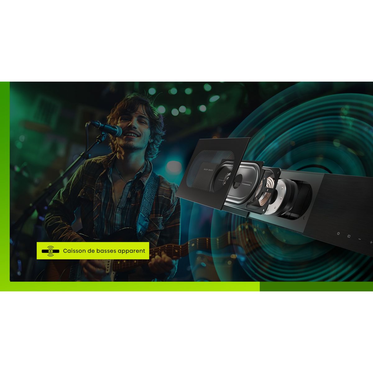 HISENSE Barre de son HS2000 - Noir