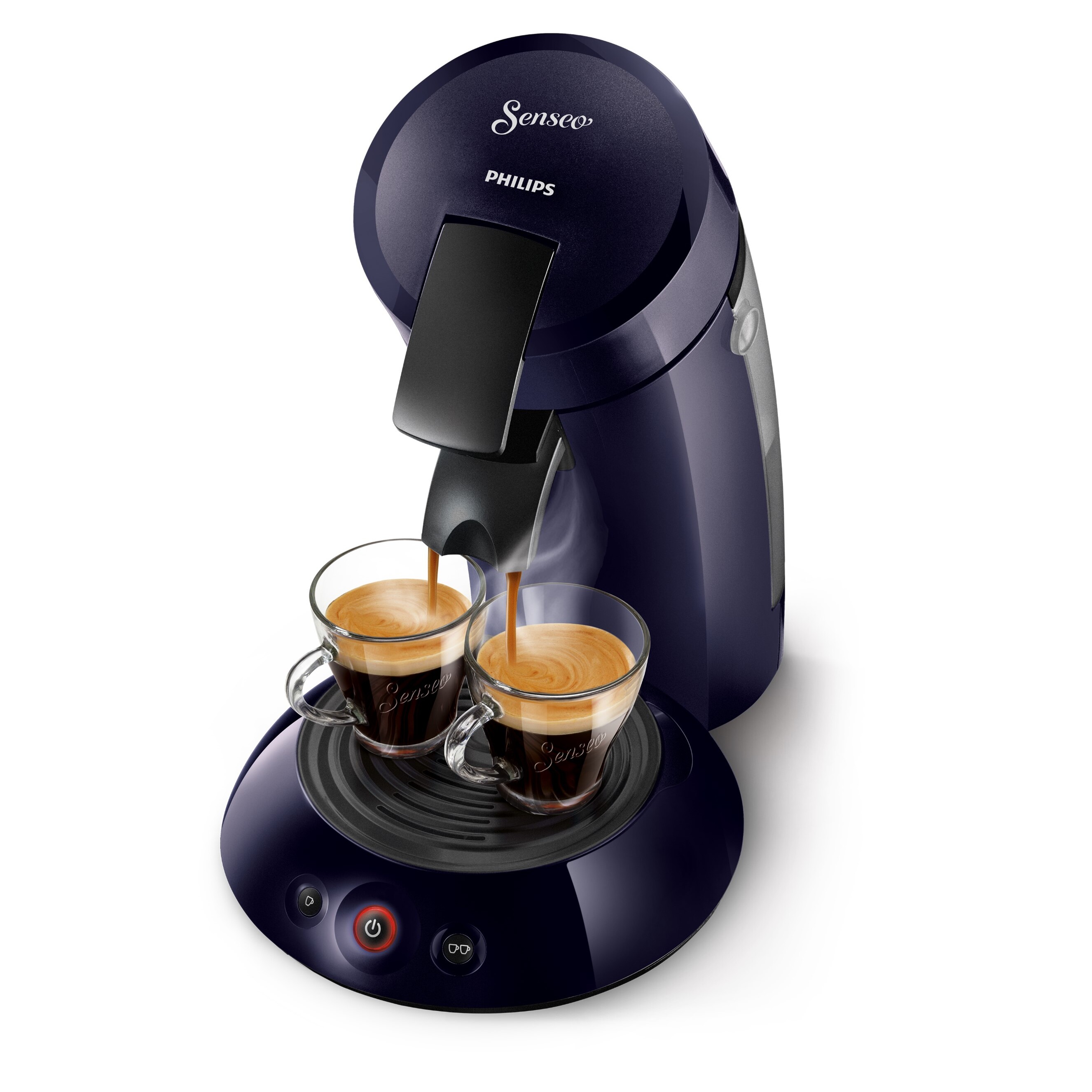 Voir la diapositive 3 : PHILIPS Machine à café à dosettes HD7806/71 - Bleu