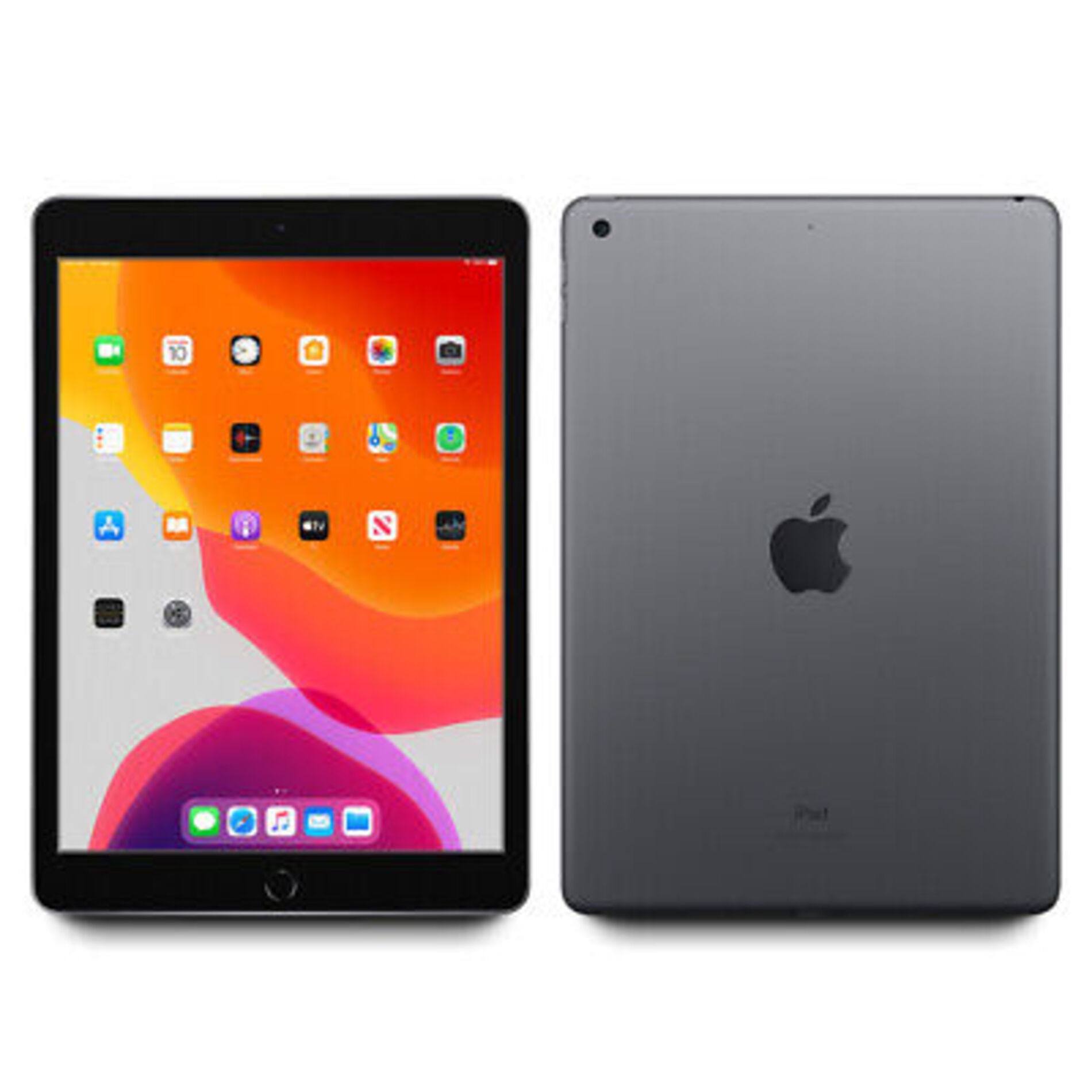 Voir la diapositive 2 : APPLE Tablette iPad 7 reconditionnée 32Go GZ 2019  - Gris