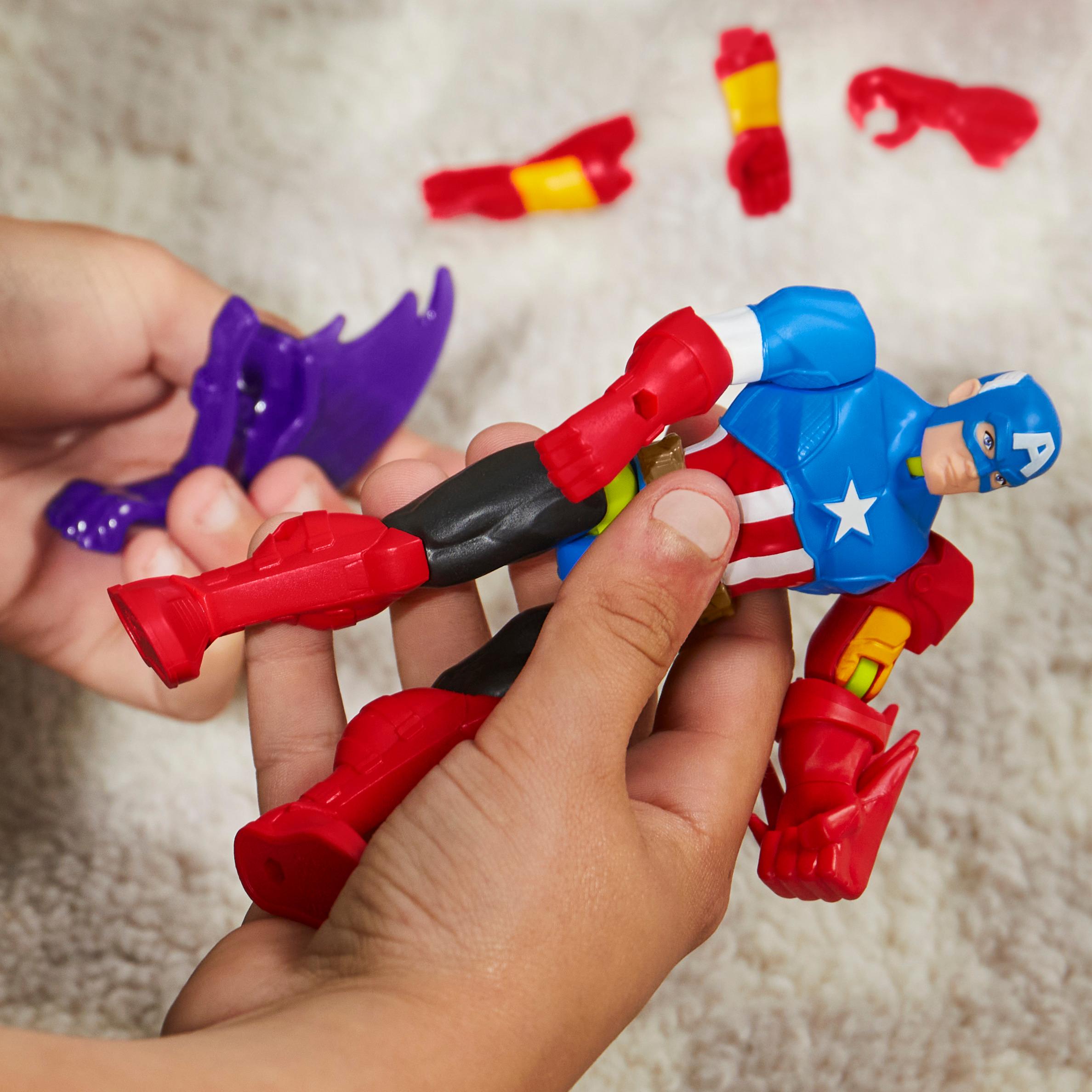 Voir la diapositive 5 : HASBRO Figurine Mix Mashers MARVEL