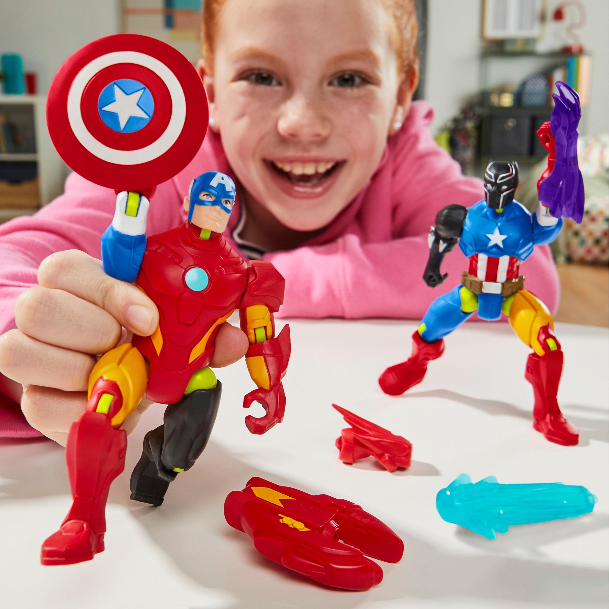 Voir la diapositive 8 : HASBRO Figurine Mix Mashers MARVEL
