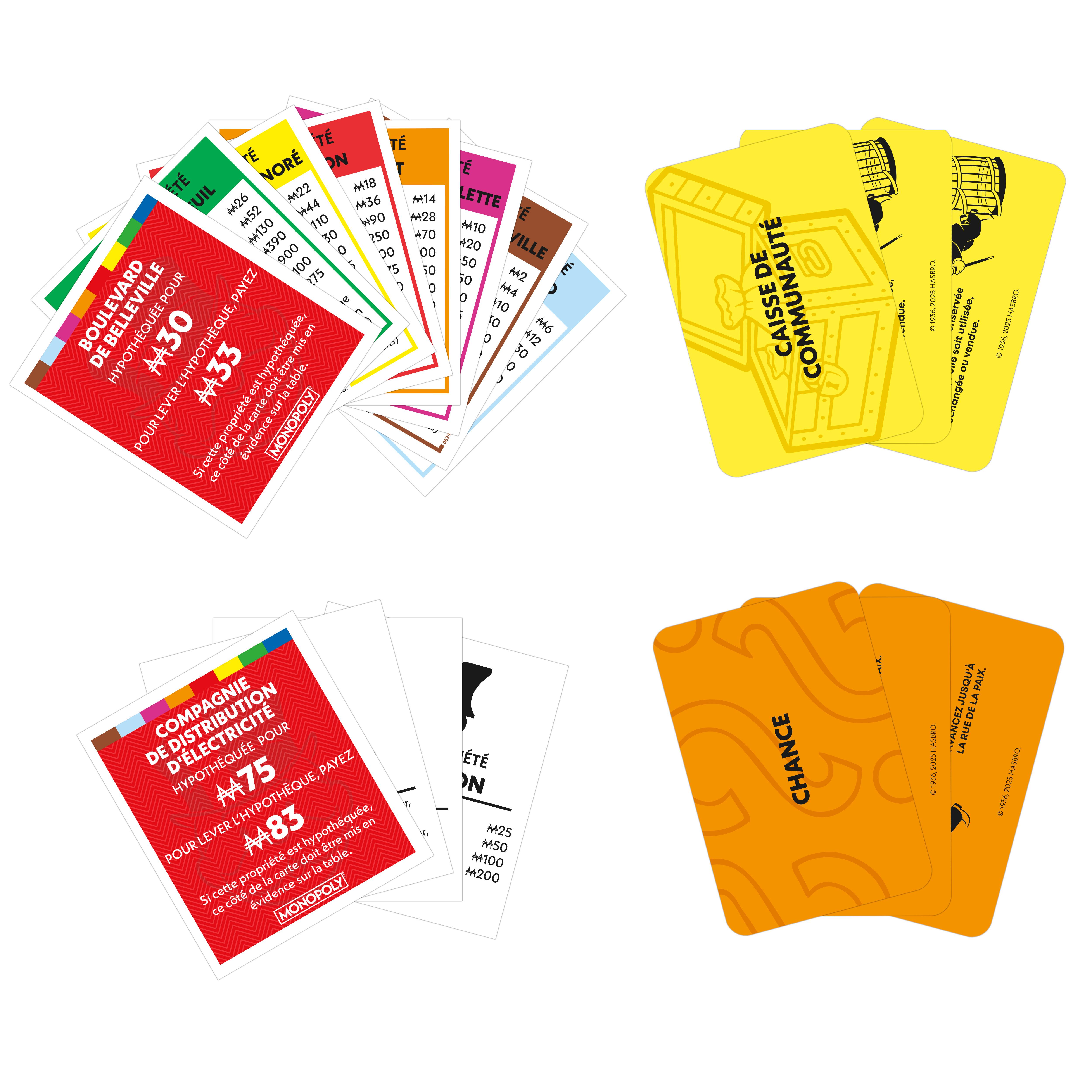 Voir la diapositive 2 : HASBRO Jeu Monopoly Classique Refresh