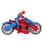 Voir la diapositive 6 : HASBRO Figurine et Arachno-Moto alnce toile Spiderman 10cm