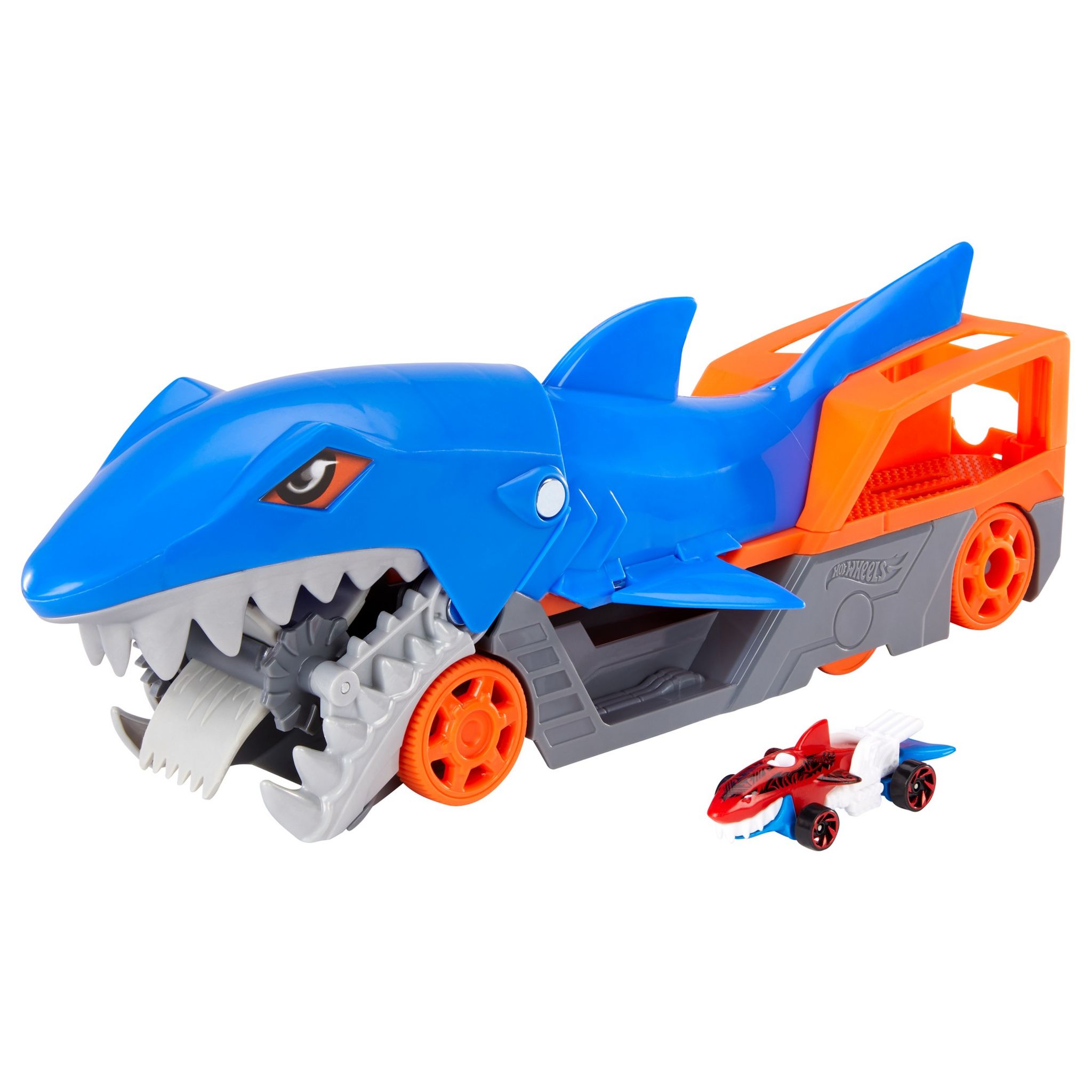 Voir la diapositive 2 : MATTEL Véhicule Transporteur Requin Hot Wheels