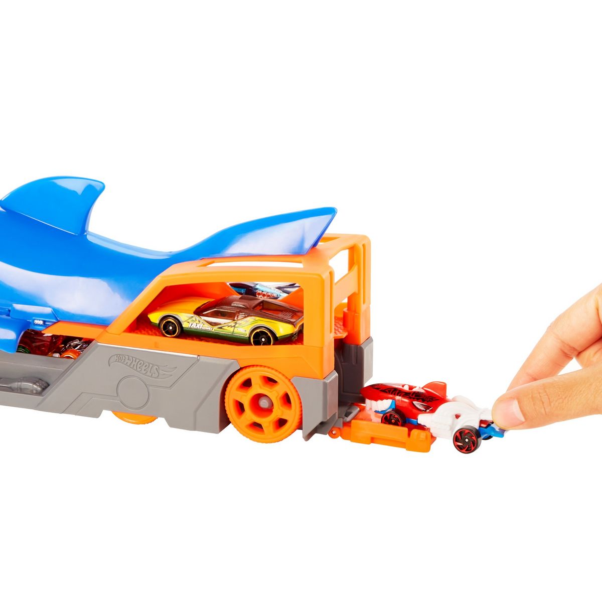 MATTEL Véhicule Transporteur Requin Hot Wheels
