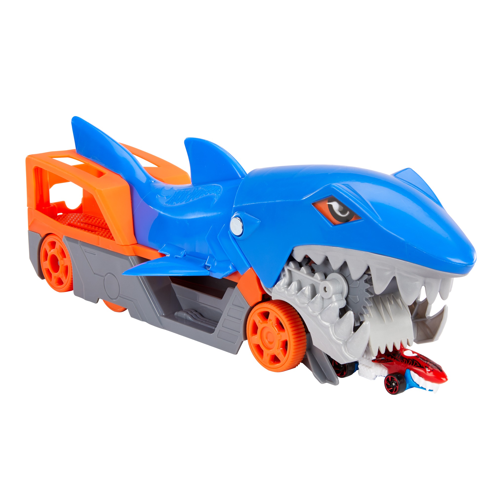 Voir la diapositive 4 : MATTEL Véhicule Transporteur Requin Hot Wheels