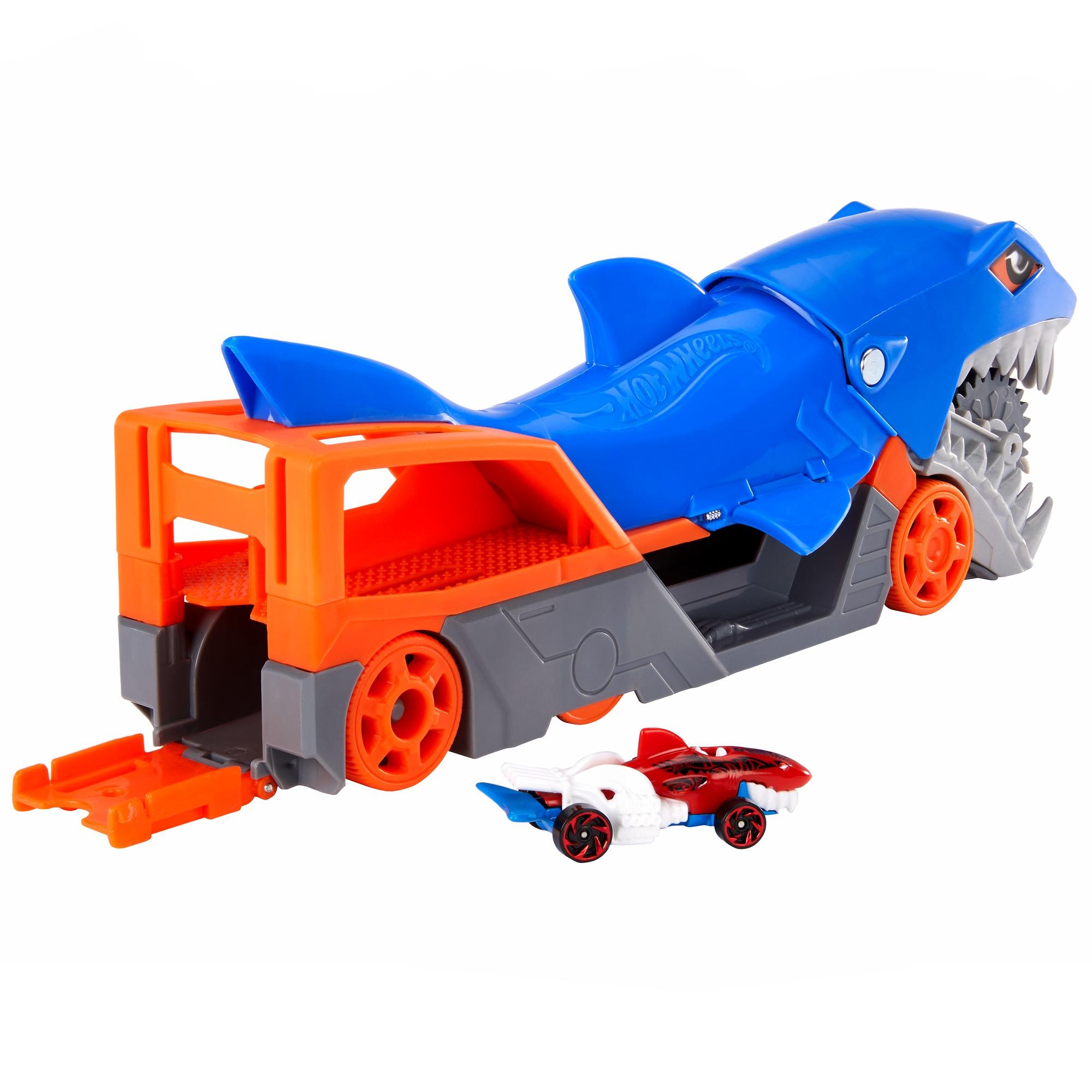 Voir la diapositive 3 : MATTEL Véhicule Transporteur Requin Hot Wheels
