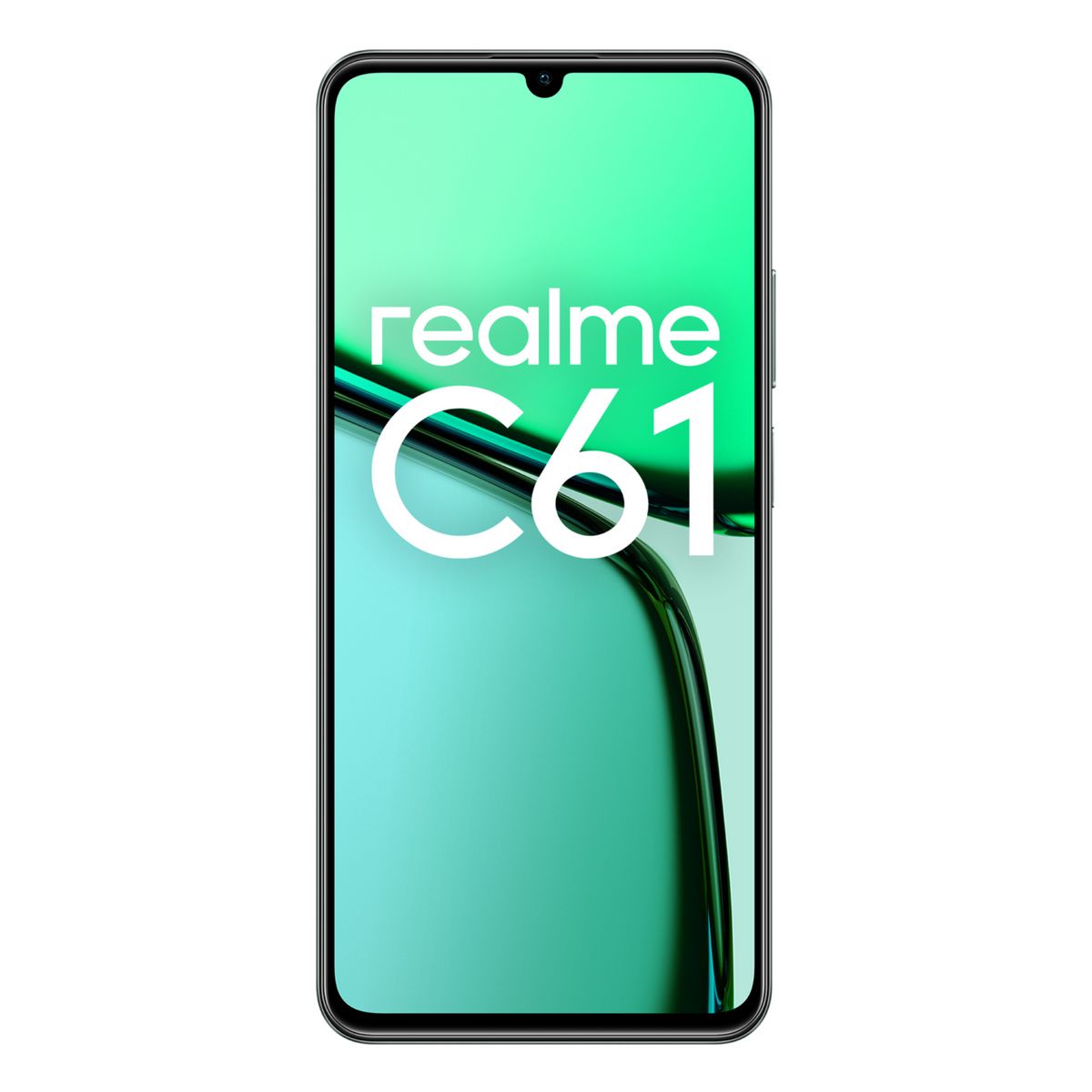 REALME Pack C61 256Go+Verre trempé+coque