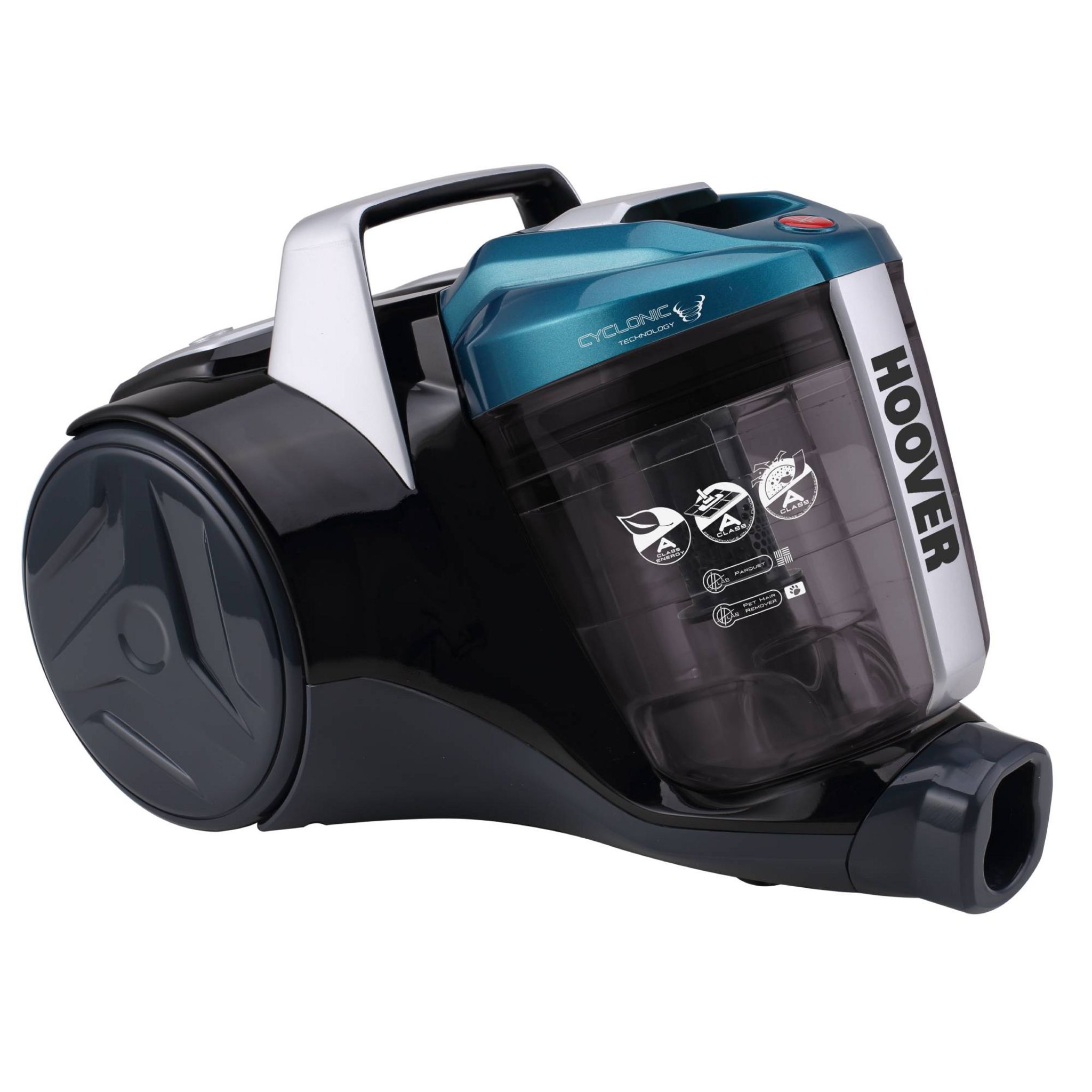 Voir la diapositive 3 : HOOVER Aspirateur traîneau sans sac BR31PET - Noir et bleu