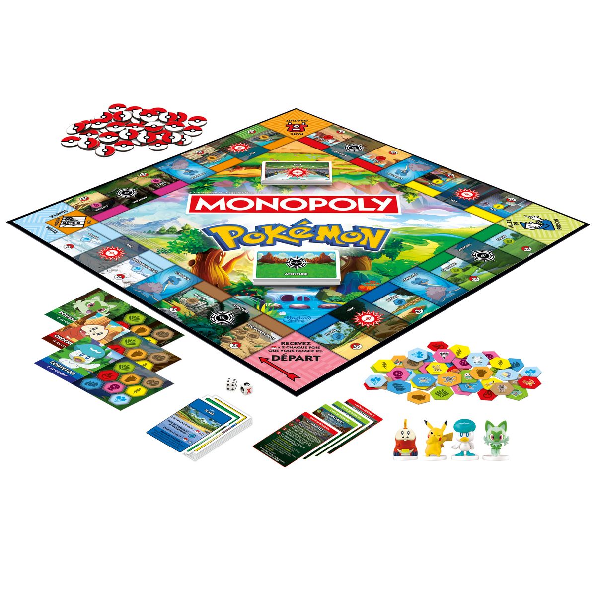 HASBRO Jeu Monopoly Pokemon