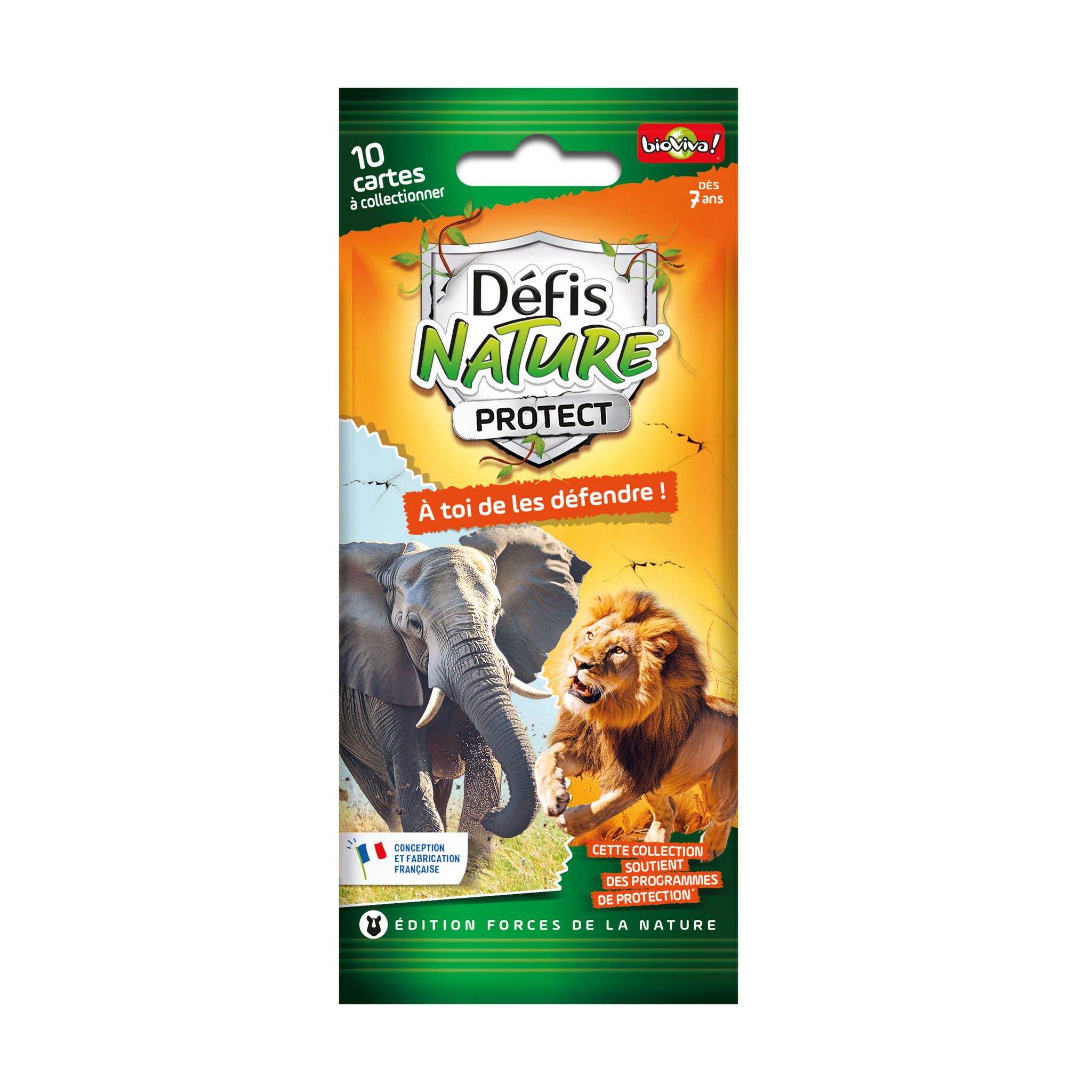 Voir la diapositive 3 : BIOVIVA Pack de 10 Cartes Booster Défi Nature Protect