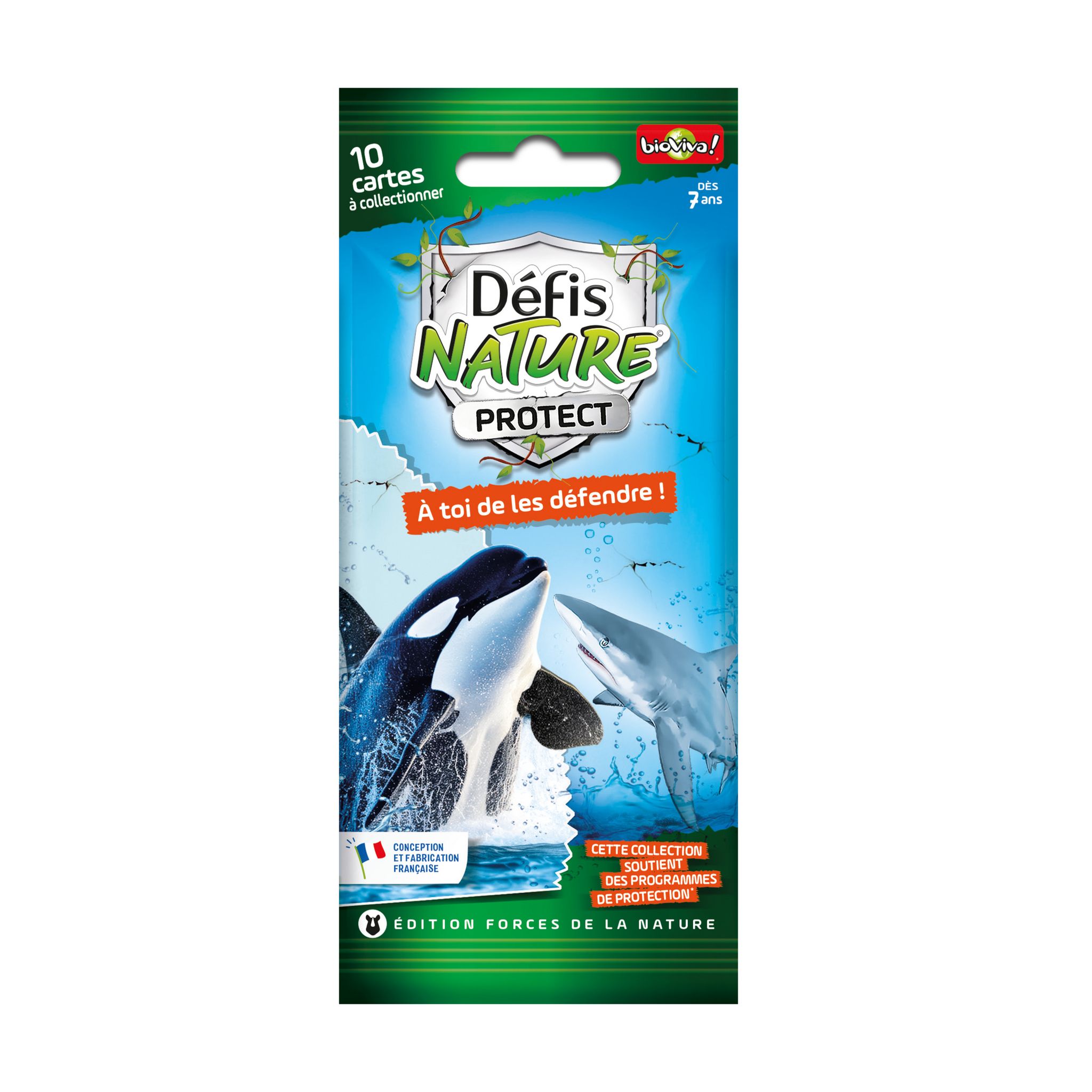 Voir la diapositive 4 : BIOVIVA Pack de 10 Cartes Booster Défi Nature Protect