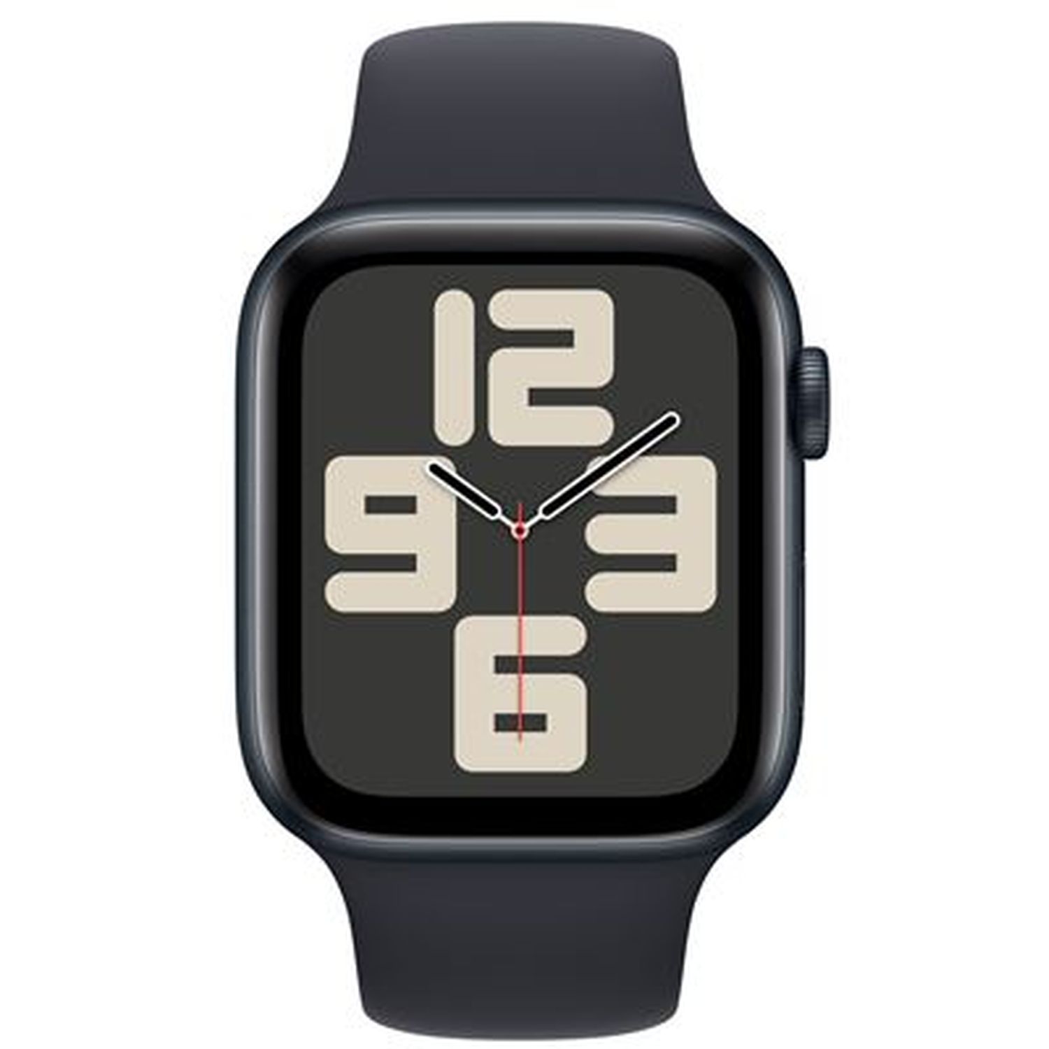 Voir la diapositive 2 : APPLE Montre connectée Watch SE24 4mm Alu taille M/L - Noir minéral