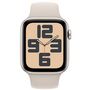 Voir la diapositive 2 : APPLE Montre connectée Watch SE24 44mm Alu taille M/L - Lumière Stellaire