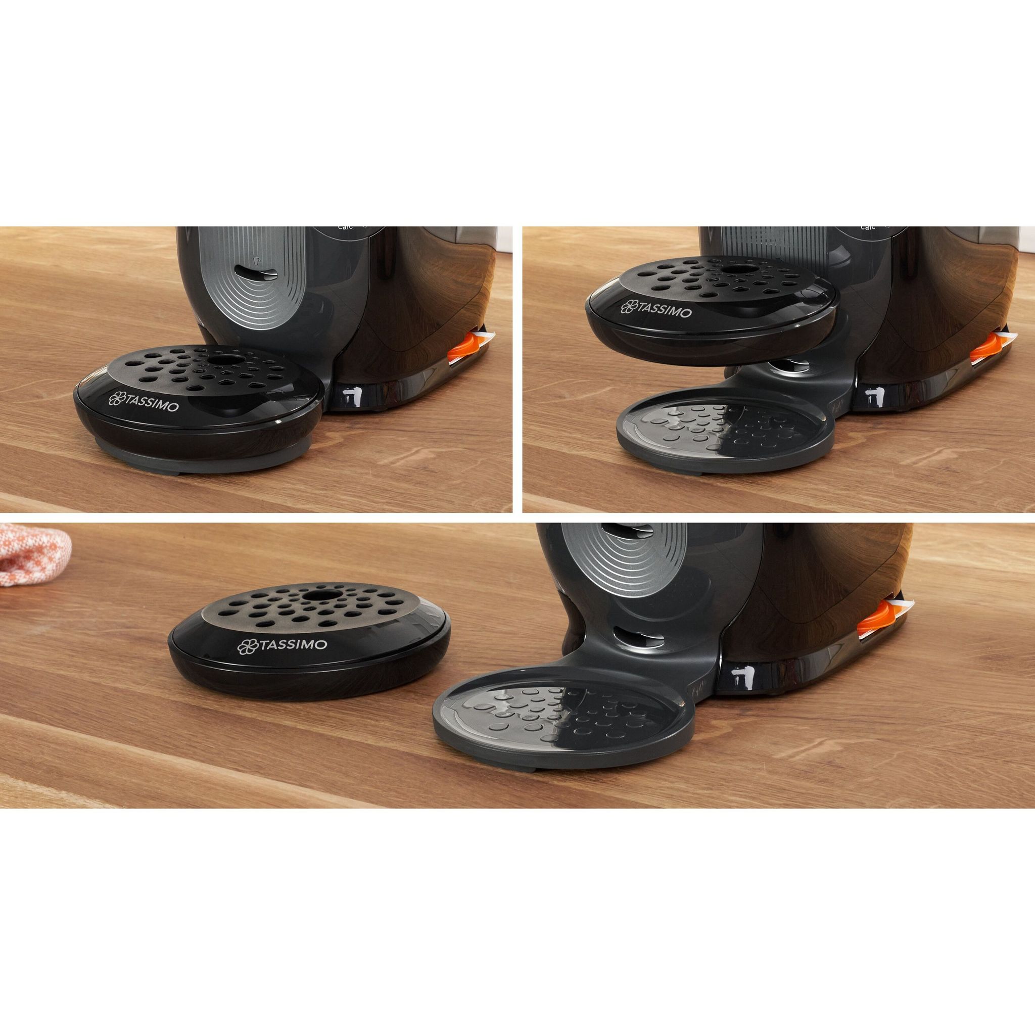 Voir la diapositive 7 : BOSCH Machine à café à dosette TAS1102C9 - Noir