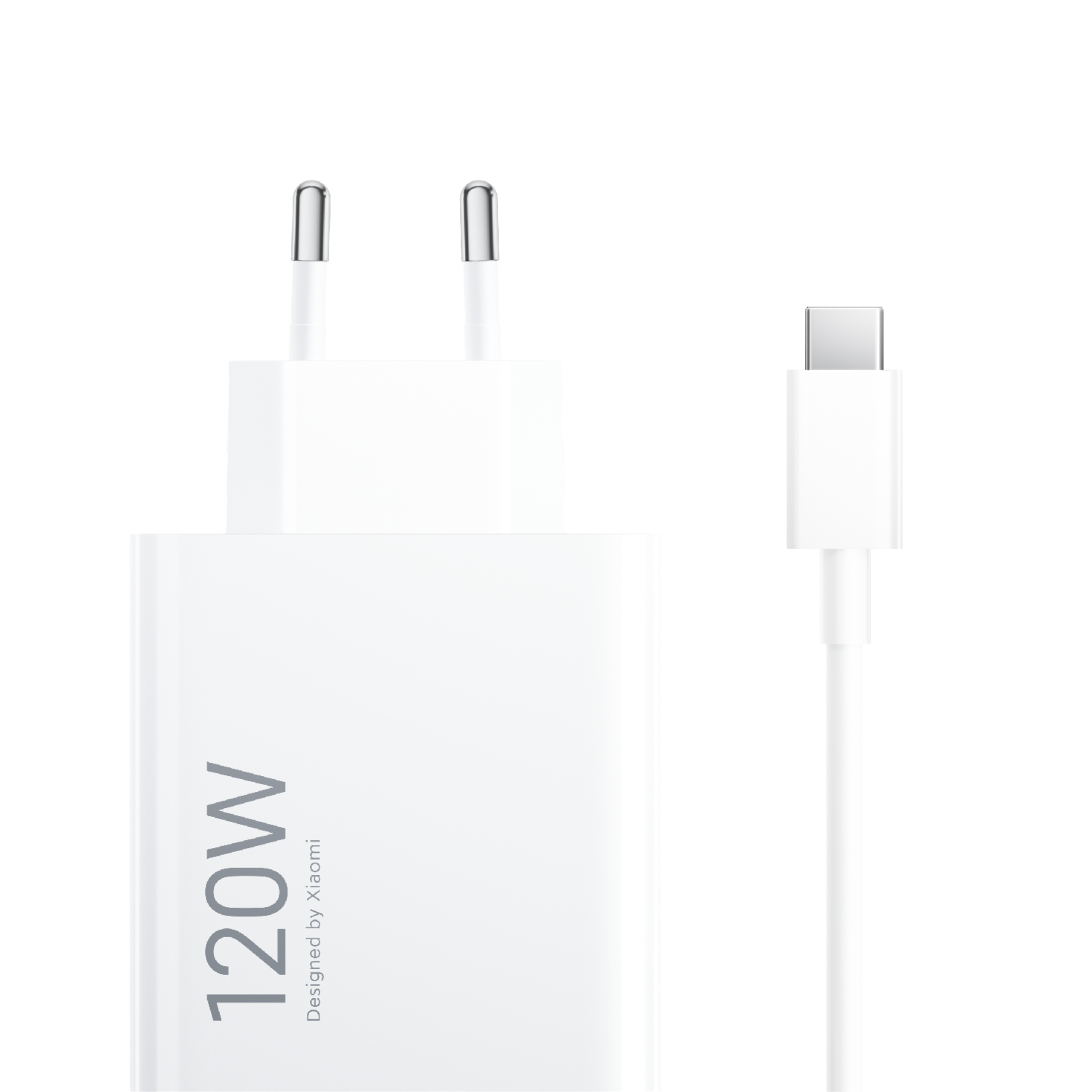 Voir la diapositive 2 : XIAOMI Charge maison USB A 120W - Blanc